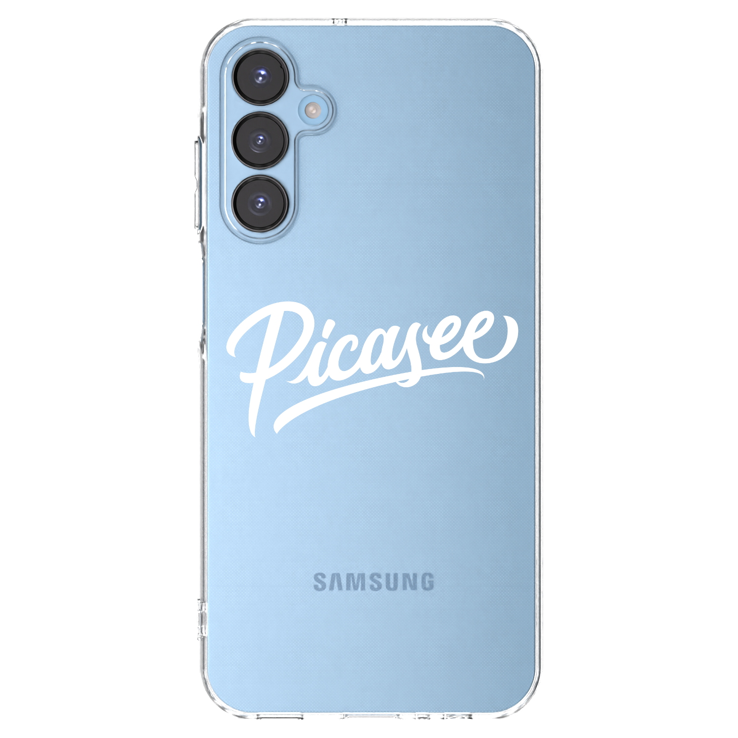 Picasee silikonski prozorni ovitek za Samsung Galaxy A15 A156B 5G - Picasee - old logo - white