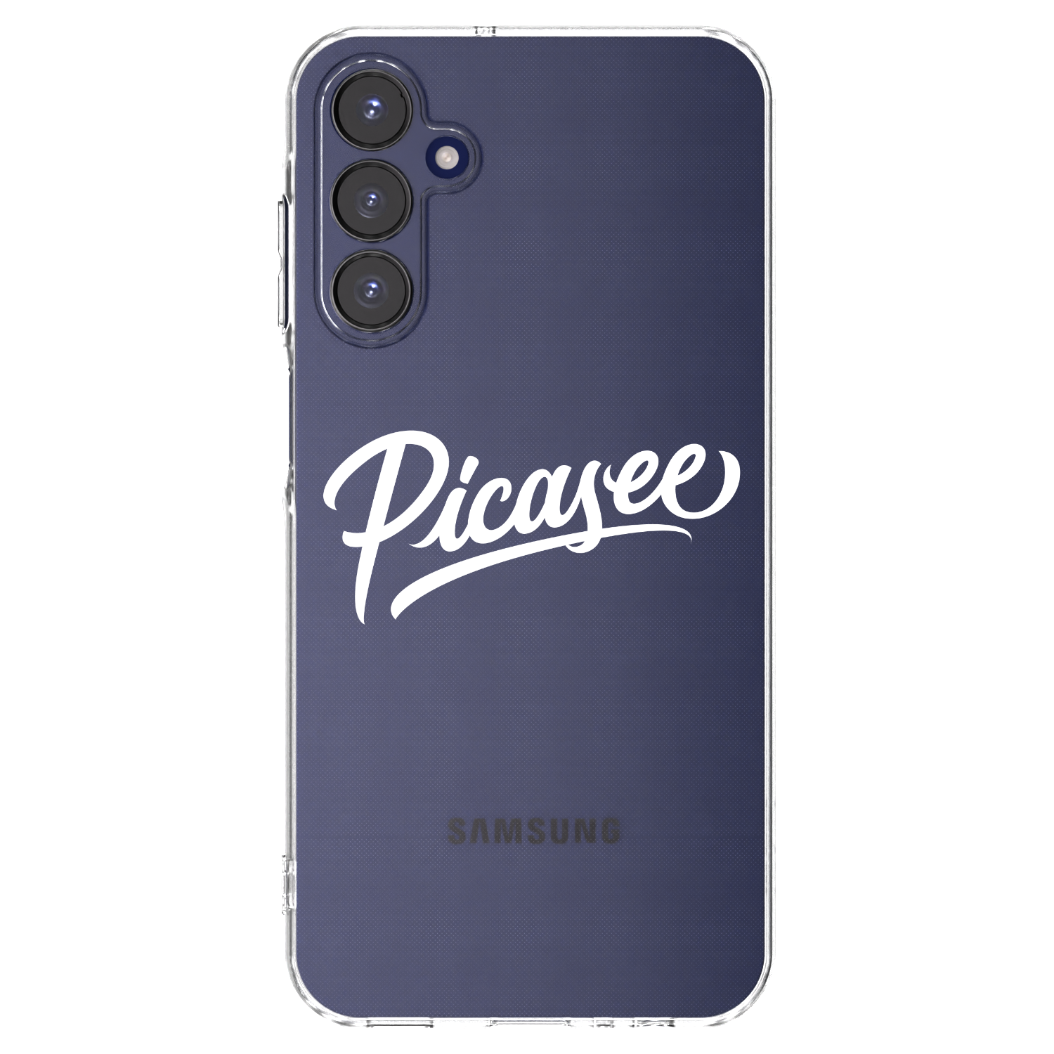 Picasee silikonski prozorni ovitek za Samsung Galaxy A15 A155F 4G - Picasee - old logo - white