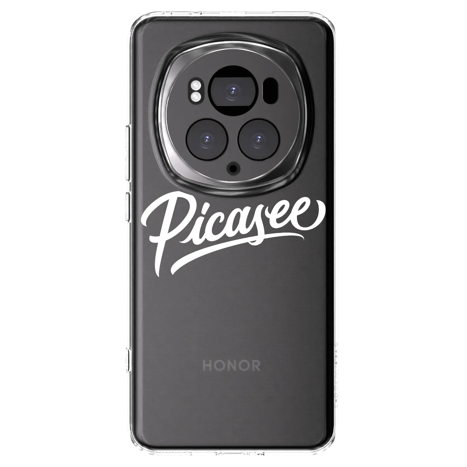 Picasee silikonski prozorni ovitek za Honor Magic6 Pro - Picasee - old logo - white