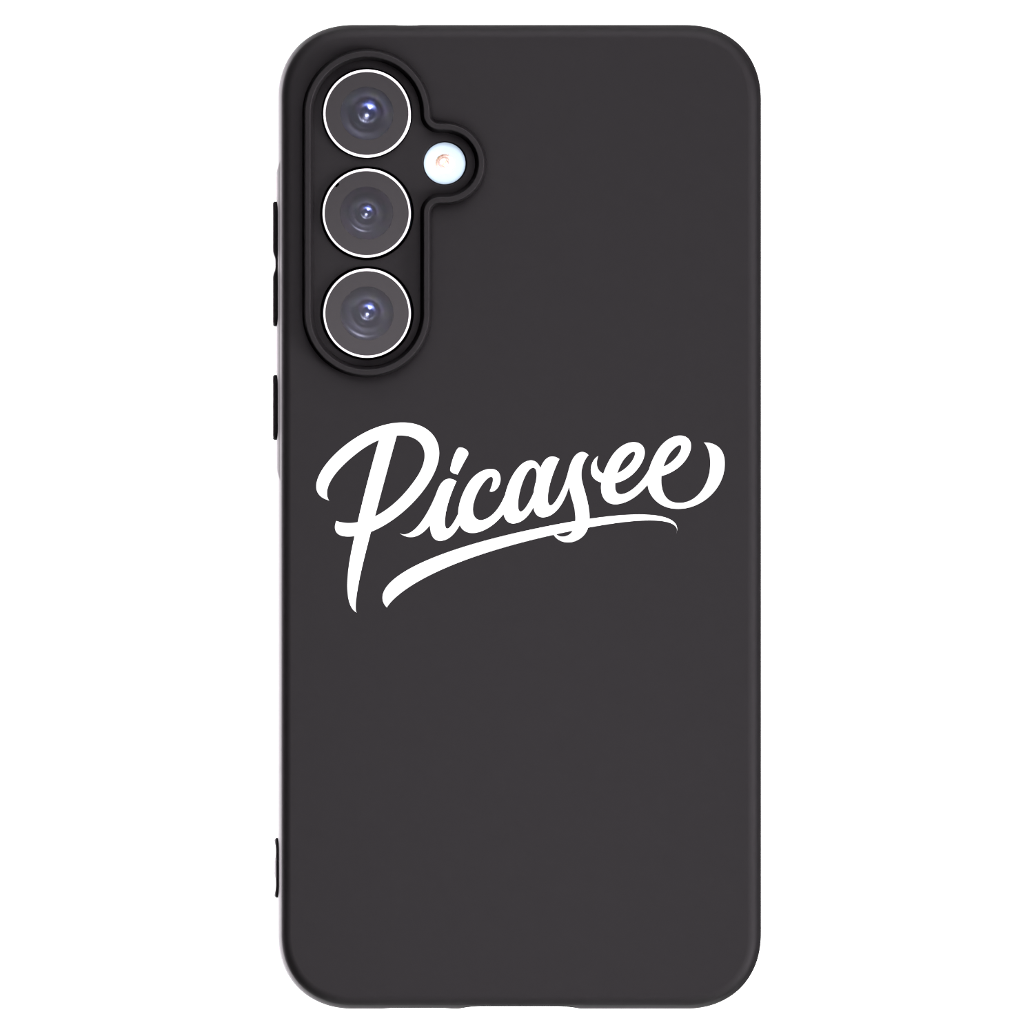 Picasee silikonski črni ovitek za Samsung Galaxy A55 5G A556B - Picasee - old logo - white