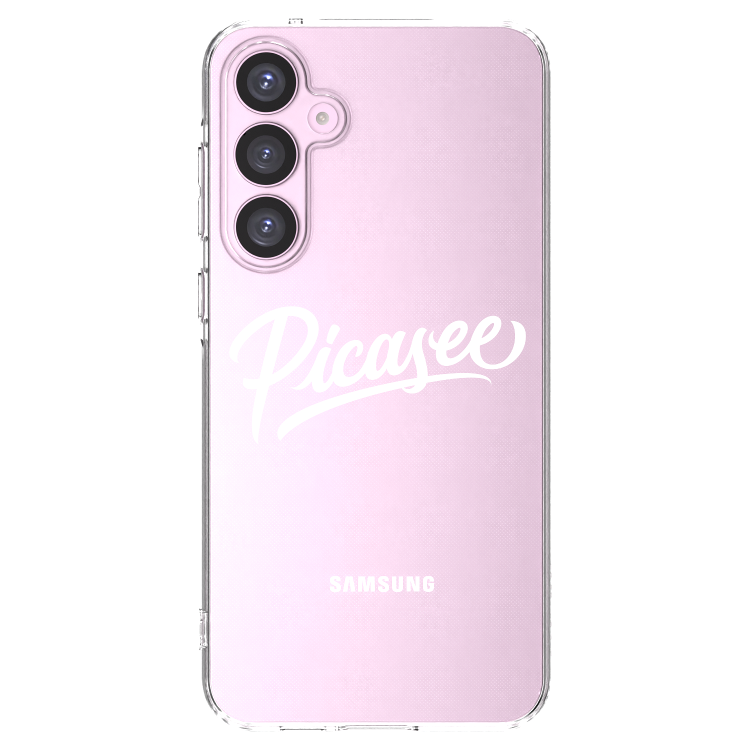 Picasee silikonski prozorni ovitek za Samsung Galaxy A55 5G A556B - Picasee - old logo - white