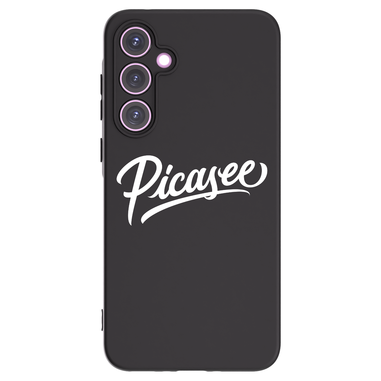 Picasee silikonski črni ovitek za Samsung Galaxy A35 5G A356B - Picasee - old logo - white