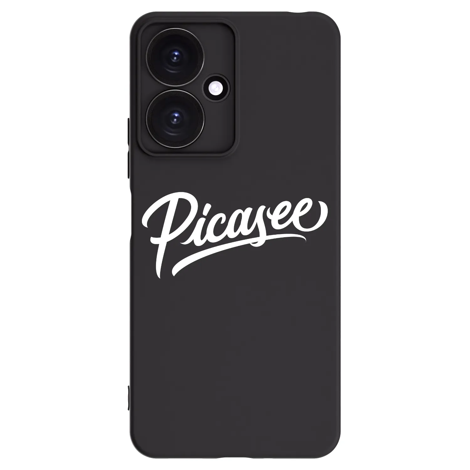 Picasee silikonski črni ovitek za Xiaomi Redmi 13C 5G - Picasee - old logo - white