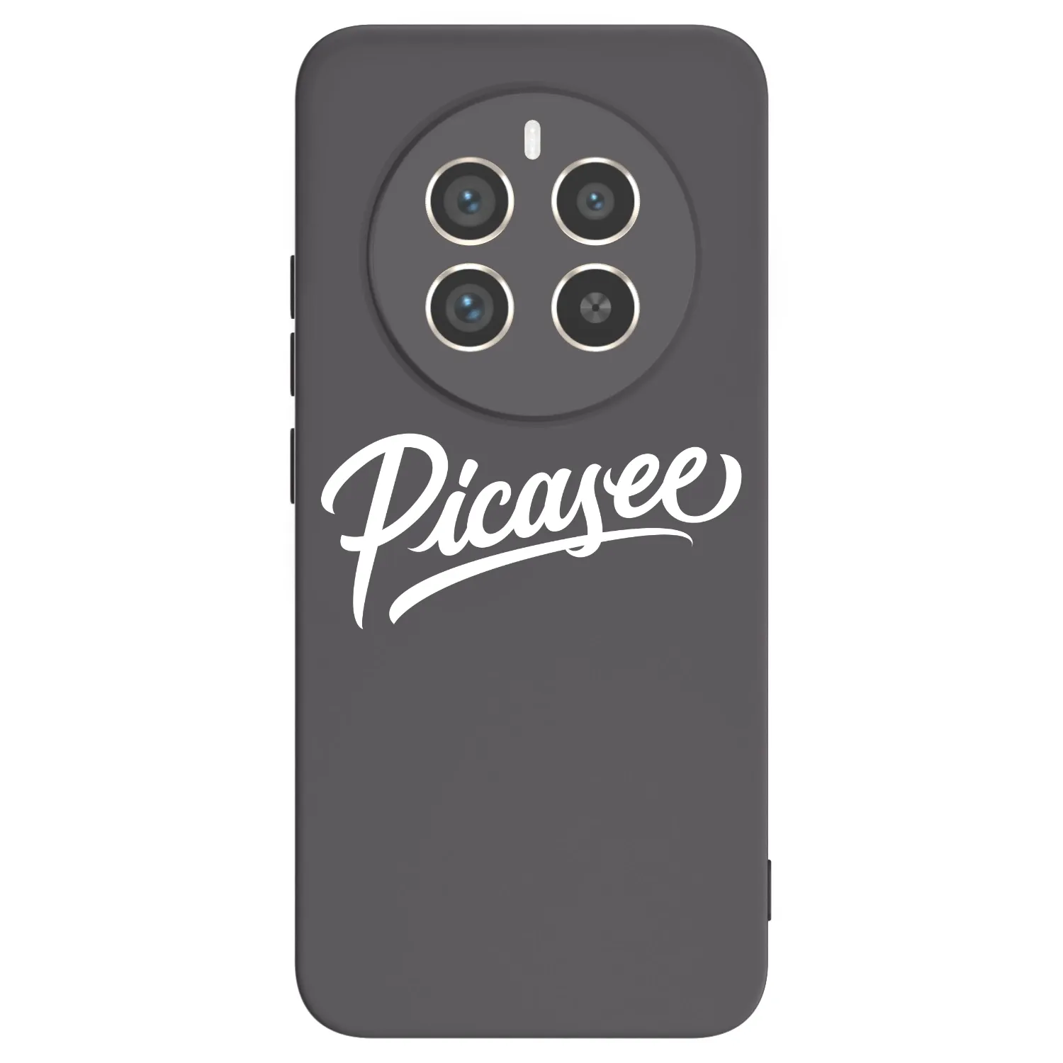 Picasee silikonski črni ovitek za Realme 12 Pro 5G - Picasee - old logo - white