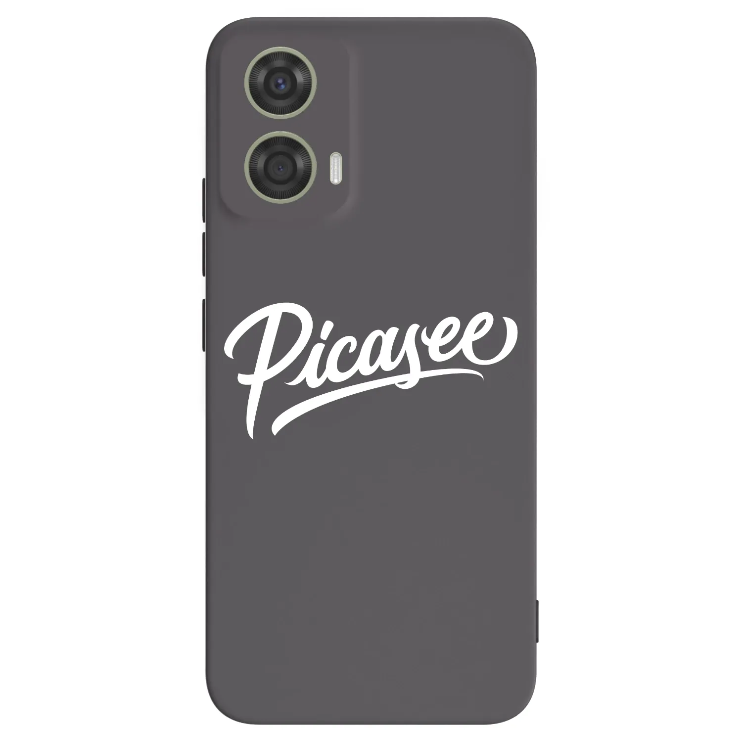 Picasee silikonski črni ovitek za Motorola Moto G24 - Picasee - old logo - white