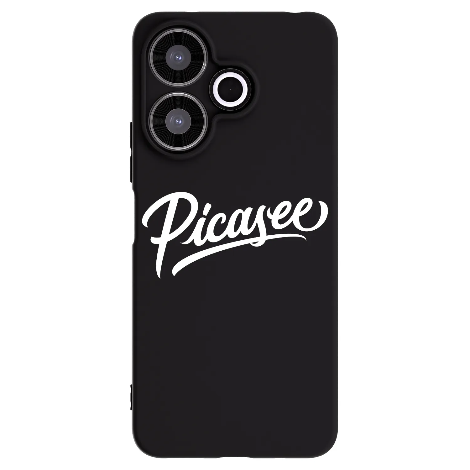 Picasee silikonski črni ovitek za Xiaomi Redmi 13 4G - Picasee - old logo - white