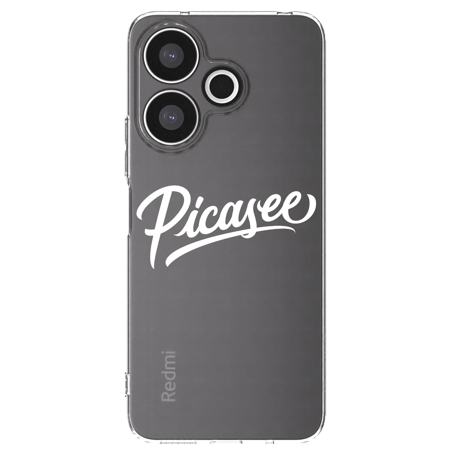 Picasee silikonski prozorni ovitek za Xiaomi Redmi 13 4G - Picasee - old logo - white
