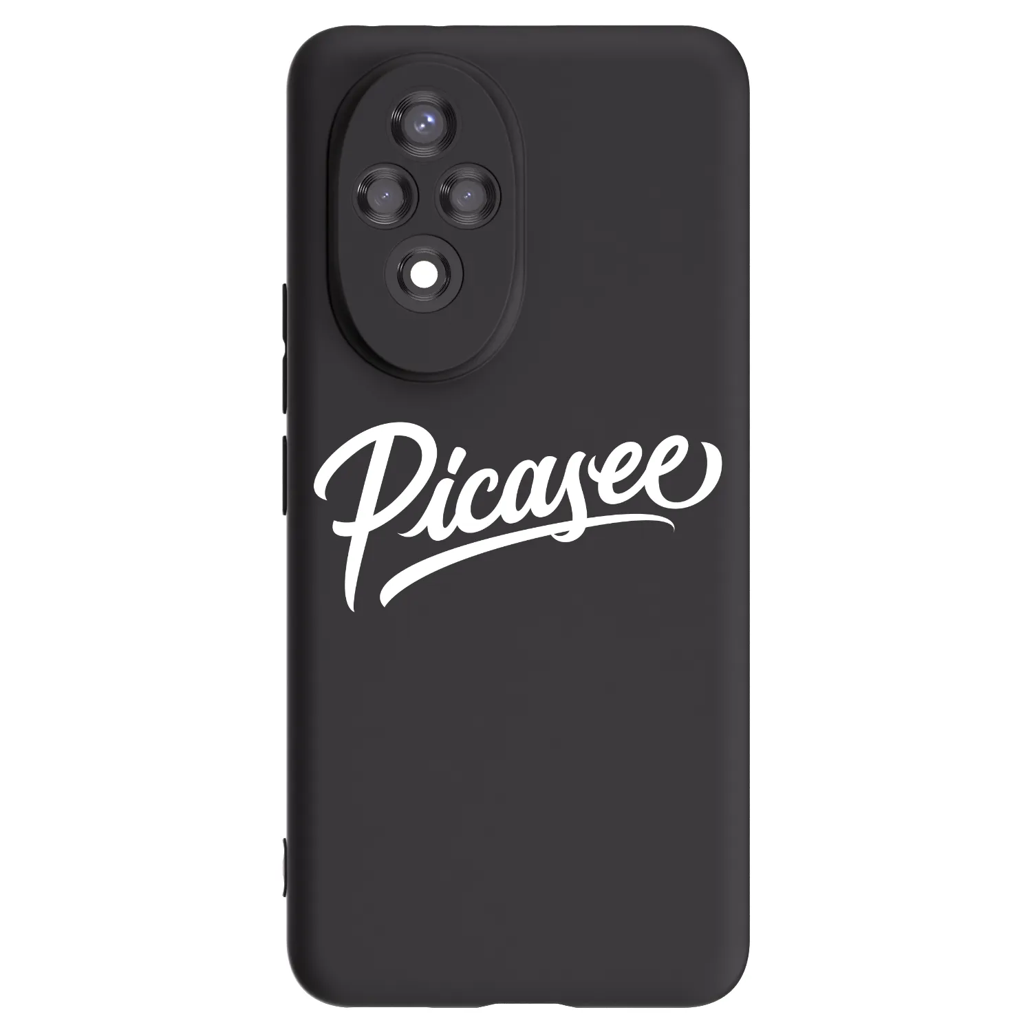Picasee silikonski črni ovitek za Honor 200 5G - Picasee - old logo - white