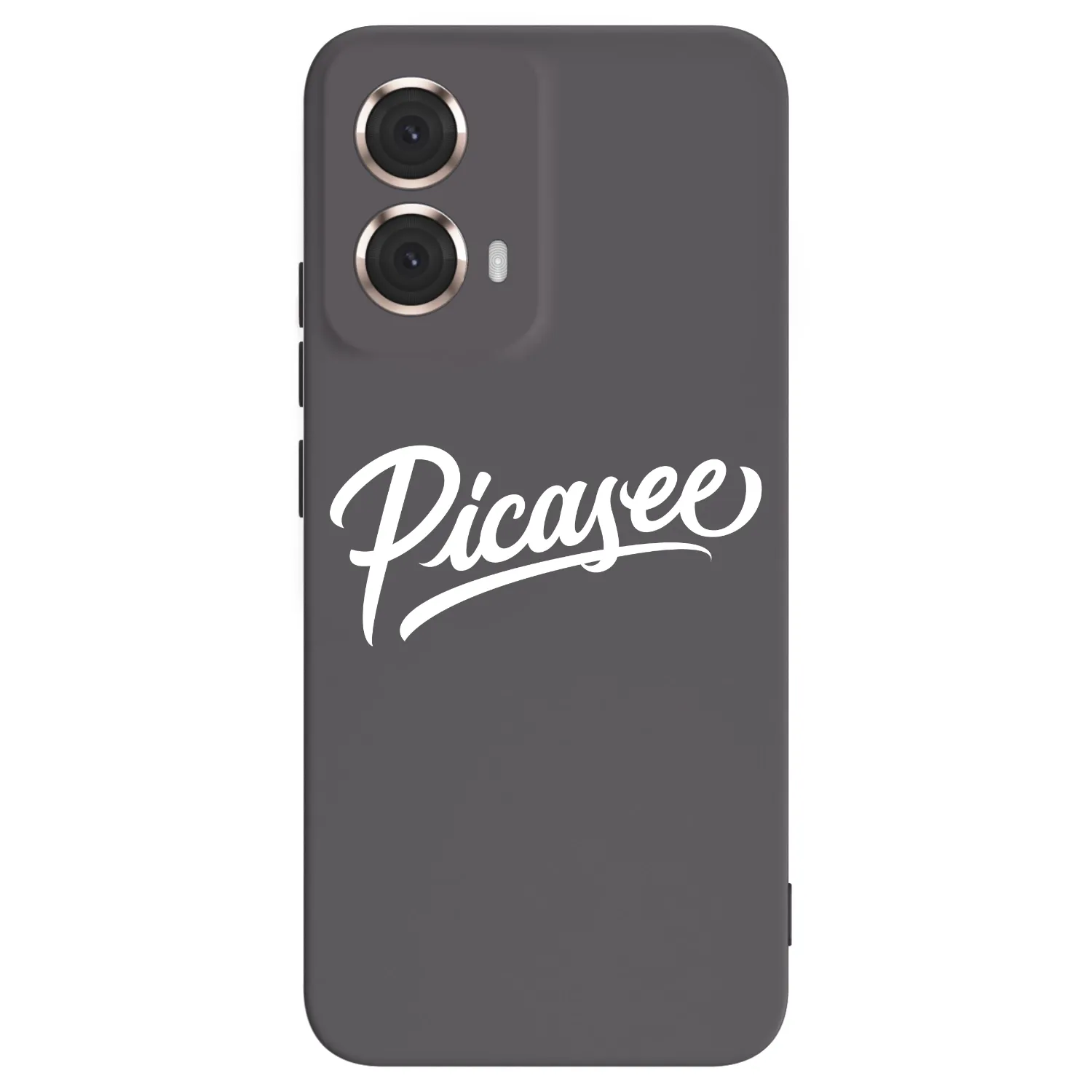 Picasee silikonski črni ovitek za Motorola Moto G85 - Picasee - old logo - white