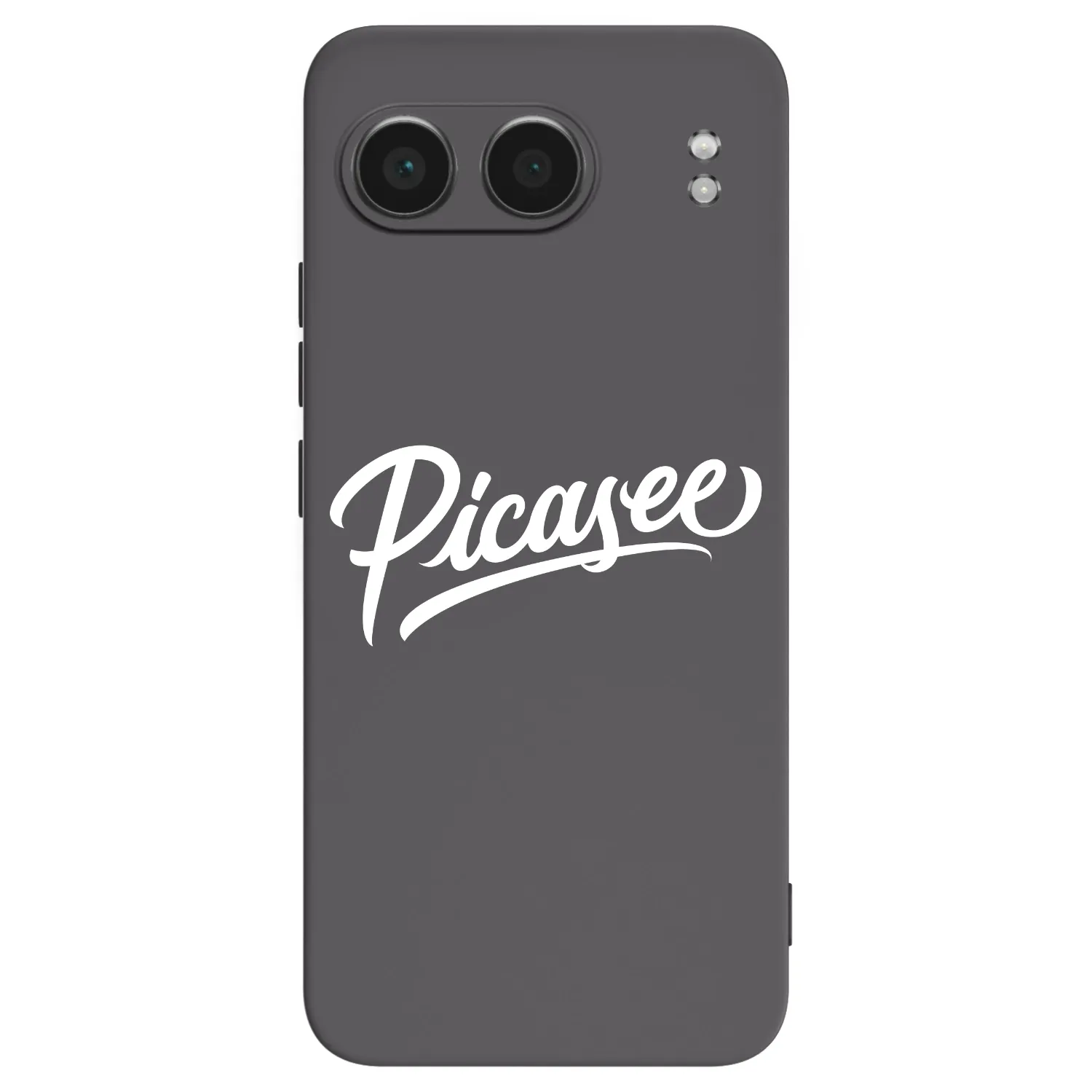Picasee silikonski črni ovitek za OnePlus Nord 4 - Picasee - old logo - white