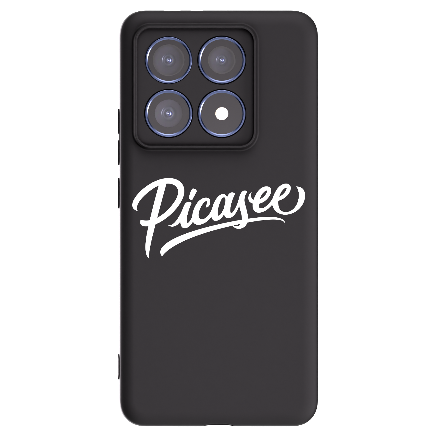 Picasee silikonski črni ovitek za Xiaomi 14T Pro - Picasee - old logo - white