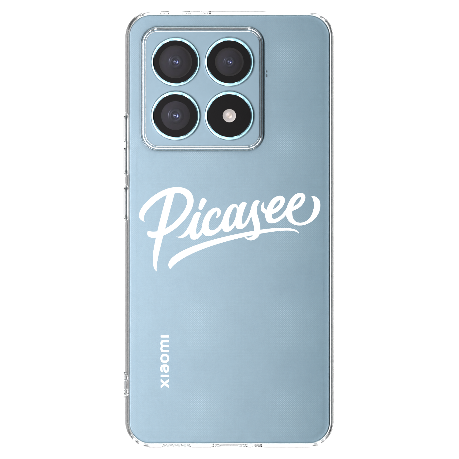 Picasee silikonski prozorni ovitek za Xiaomi 14T Pro - Picasee - old logo - white