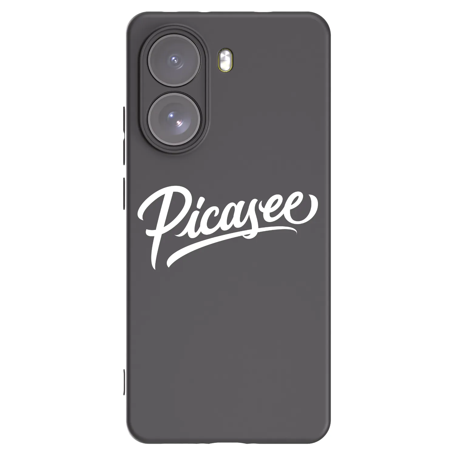 Picasee silikonski črni ovitek za Xiaomi Poco X7 - Picasee - old logo - white