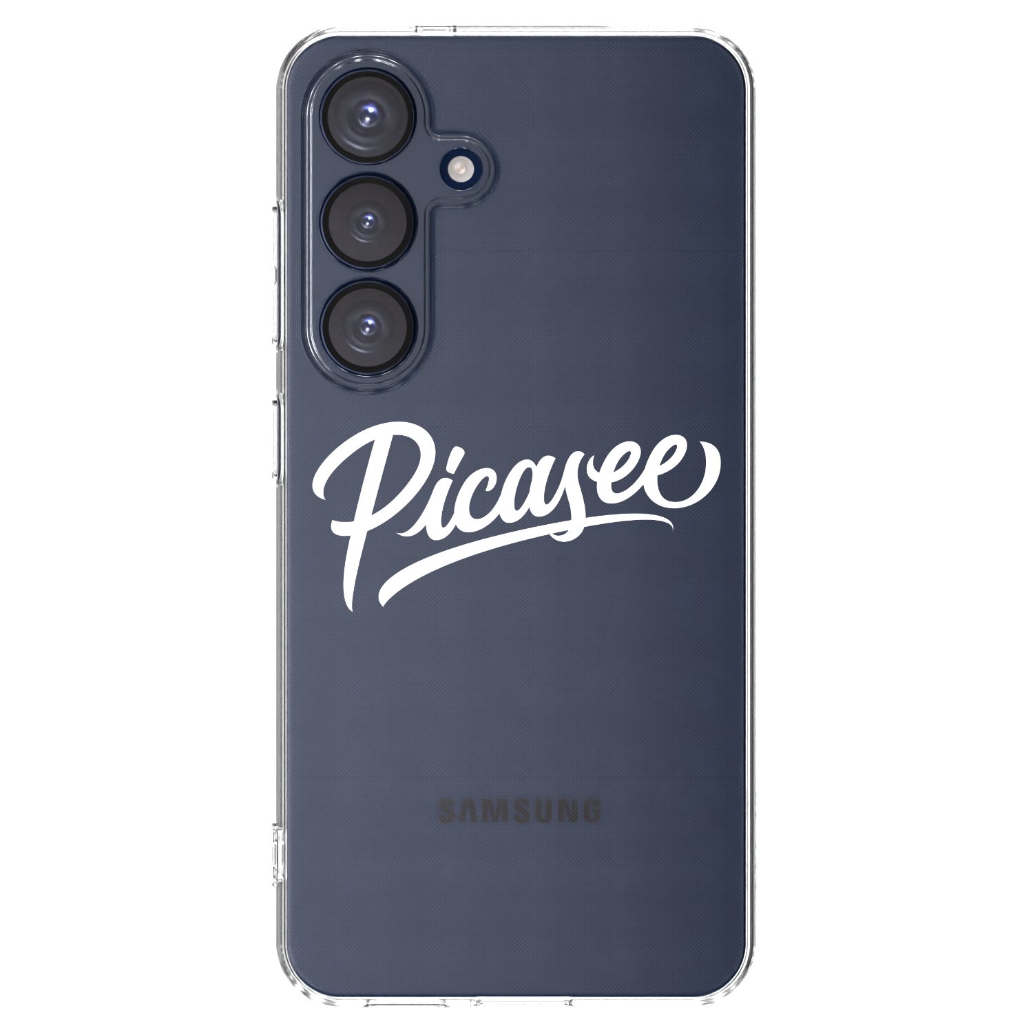 Picasee silikonski prozorni ovitek za Samsung Galaxy S25 5G - Picasee - old logo - white