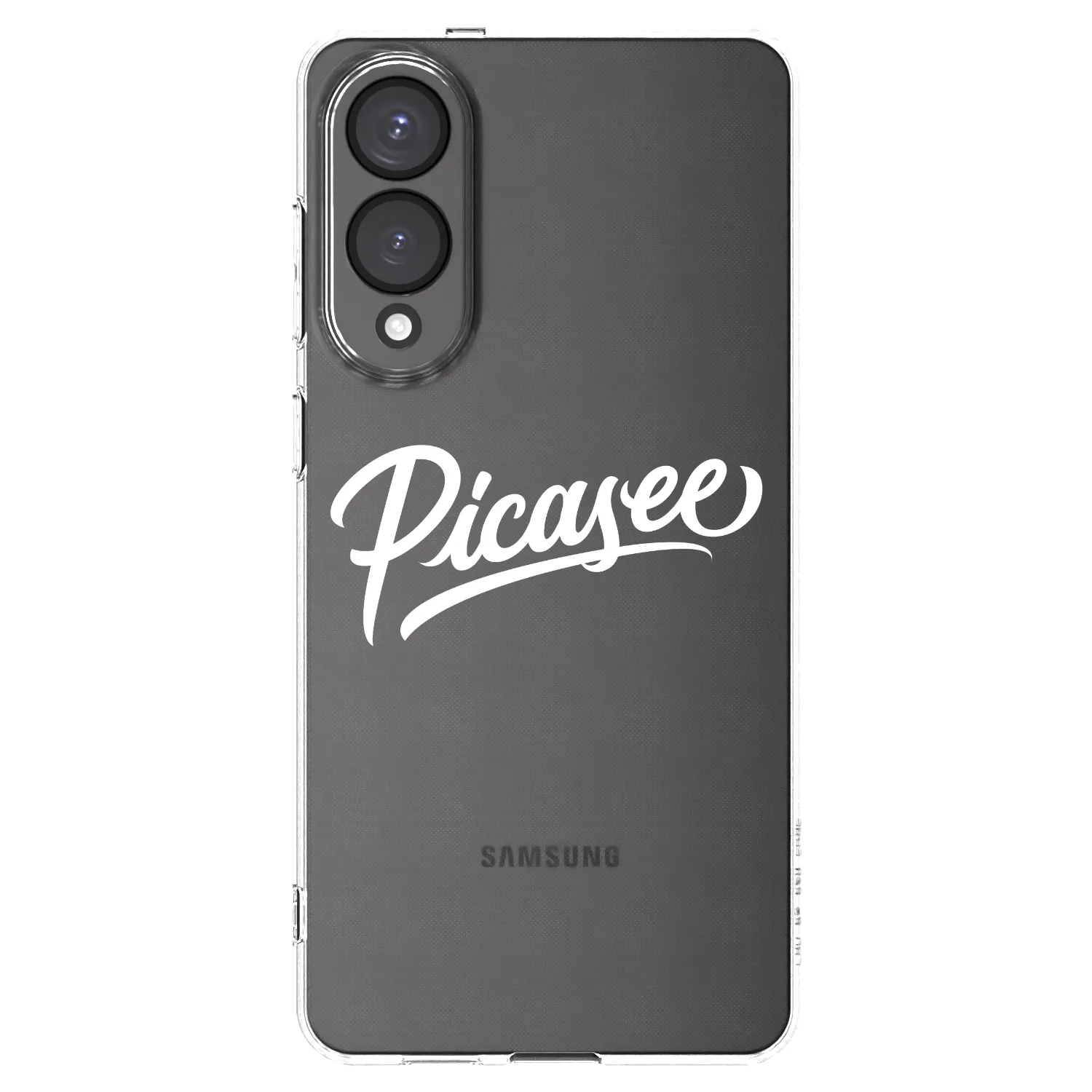 Picasee silikonski prozorni ovitek za Samsung Galaxy S25 Edge 5G - Picasee - old logo - white