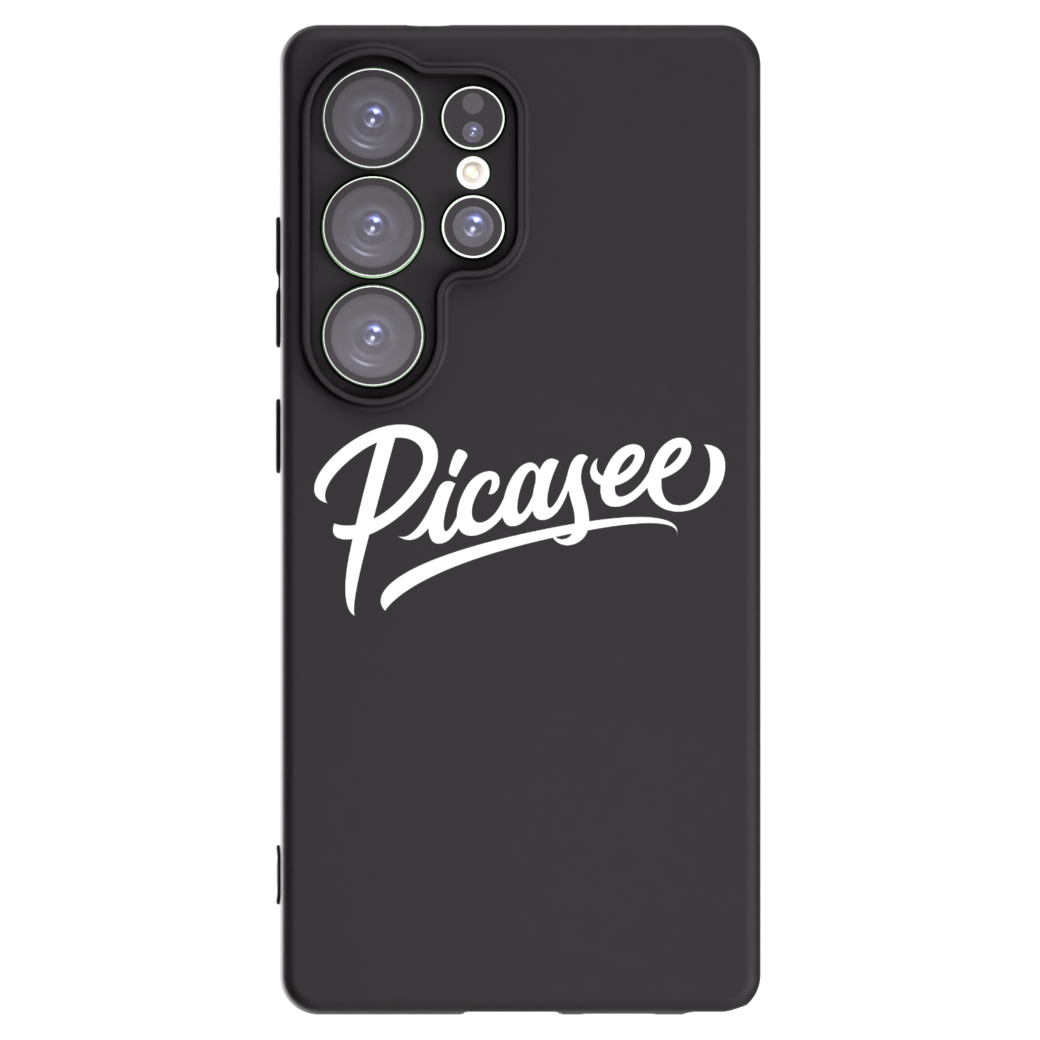 Picasee silikonski črni ovitek za Samsung Galaxy S25 Ultra 5G - Picasee - old logo - white