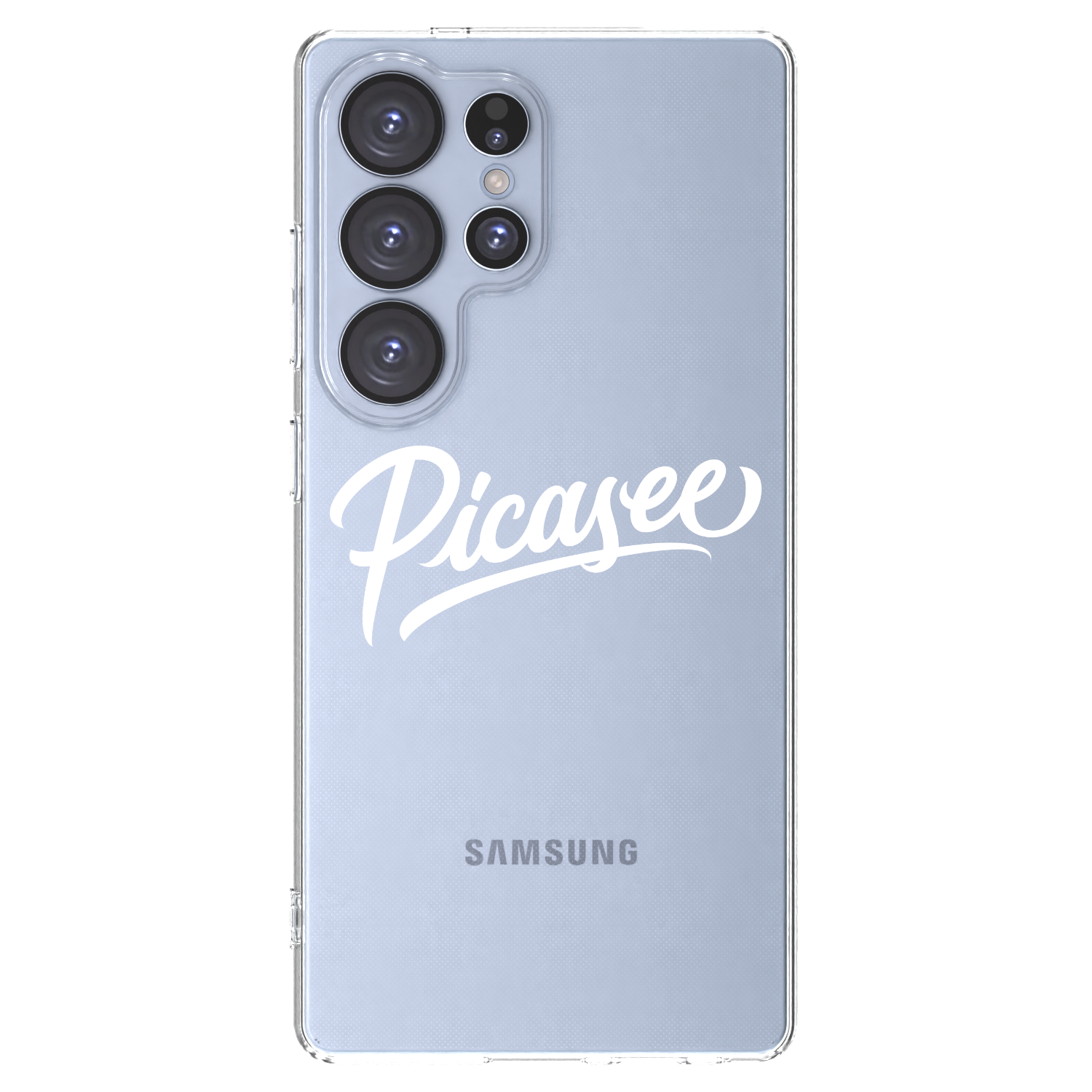 Picasee silikonski prozorni ovitek za Samsung Galaxy S25 Ultra 5G - Picasee - old logo - white