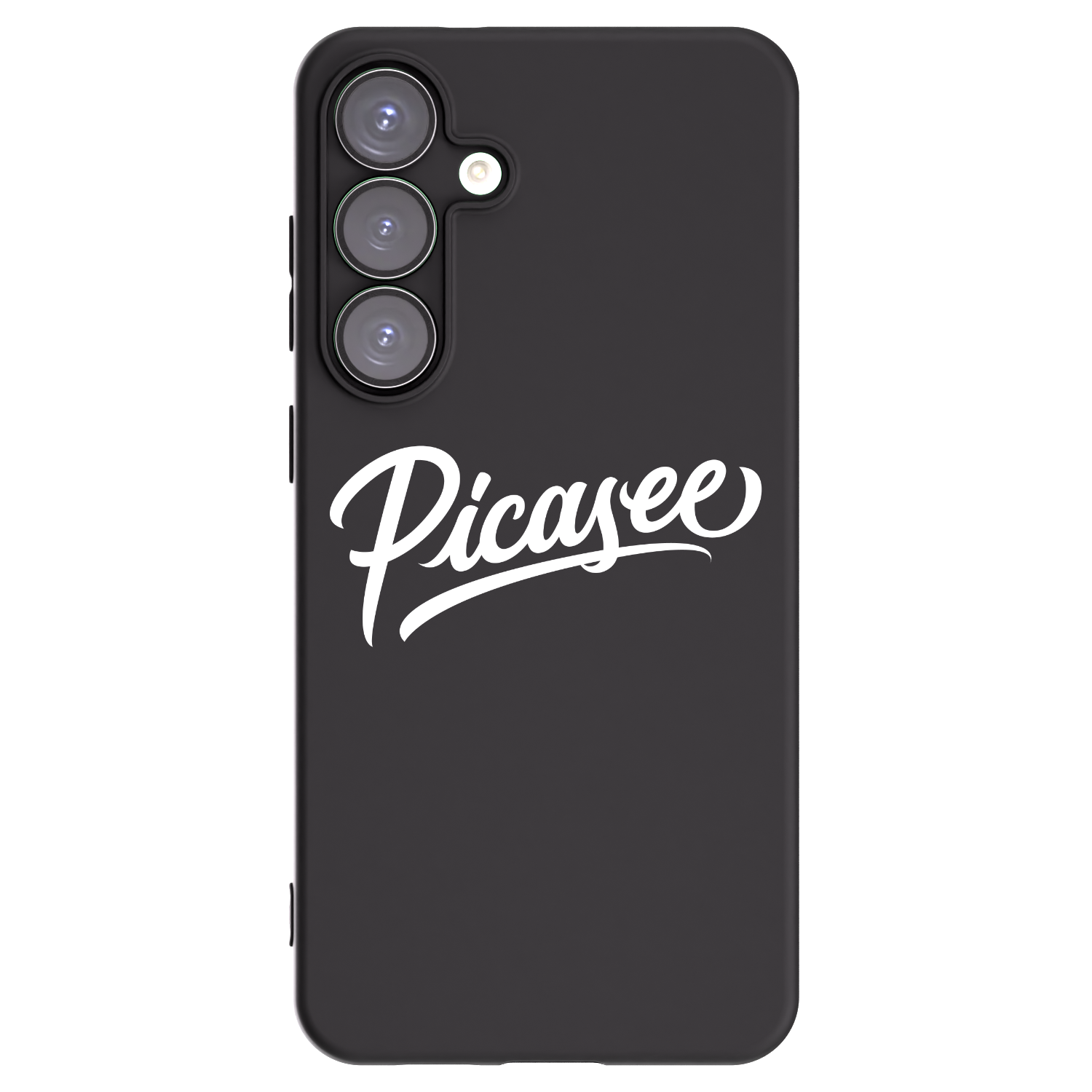 Picasee silikonski črni ovitek za Samsung Galaxy S25+ 5G - Picasee - old logo - white