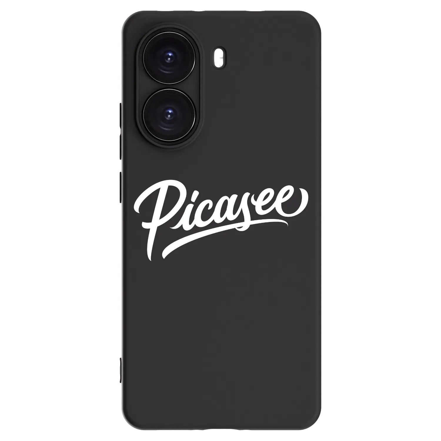 Picasee silikonski črni ovitek za Xiaomi Poco X7 Pro 5G - Picasee - old logo - white