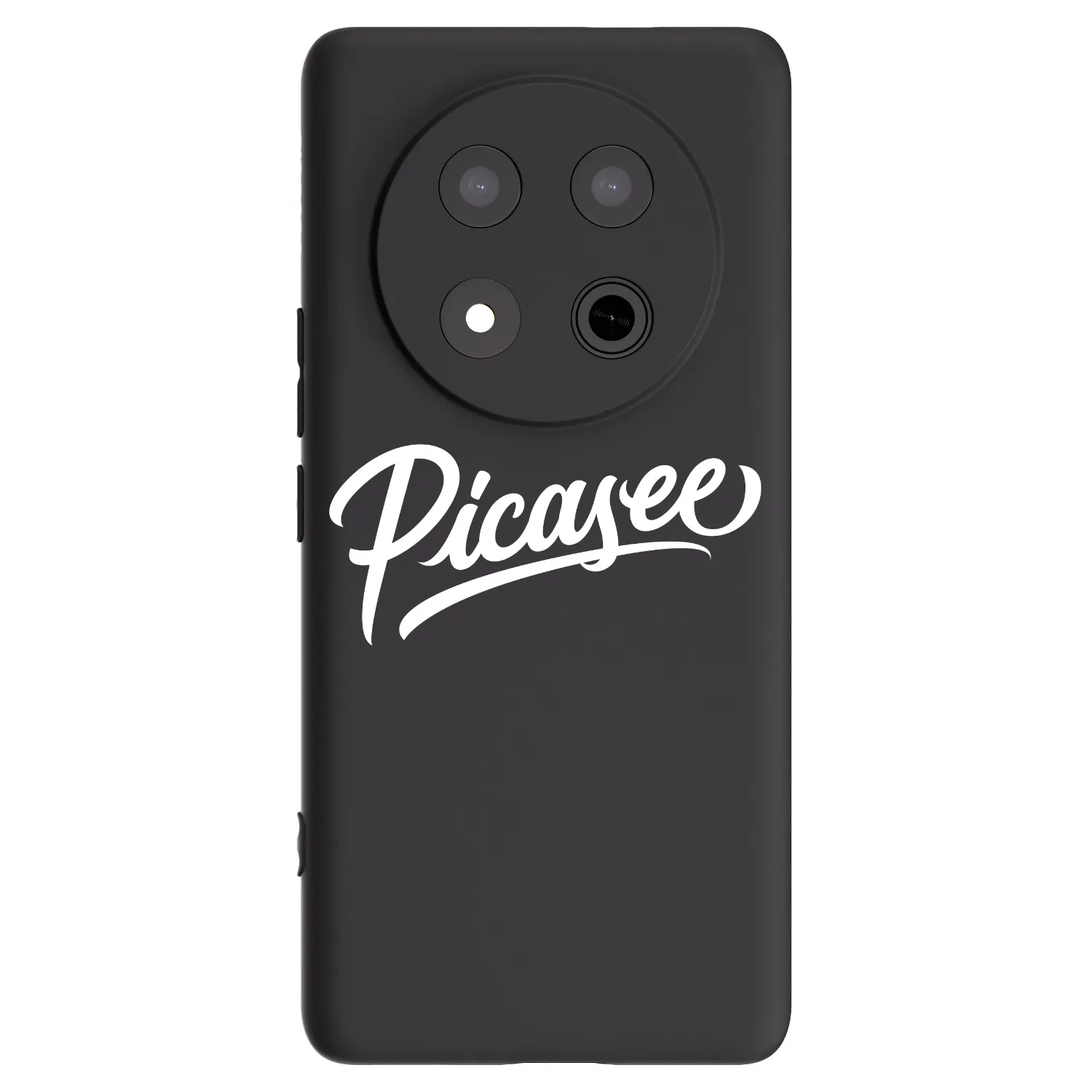 Picasee silikonski črni ovitek za Honor Magic7 Lite 5G - Picasee - old logo - white