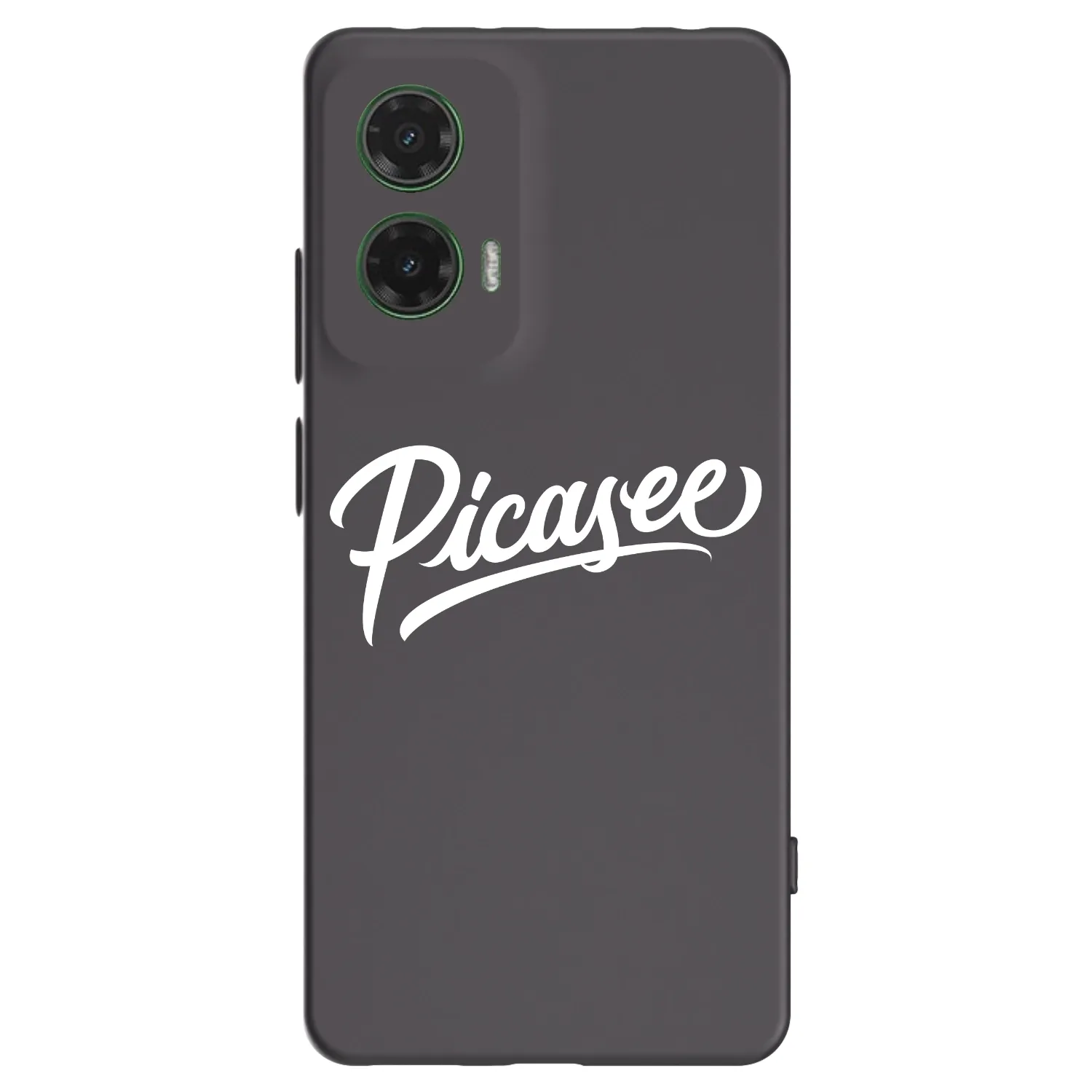 Picasee silikonski črni ovitek za Motorola Moto G35 5G - Picasee - old logo - white