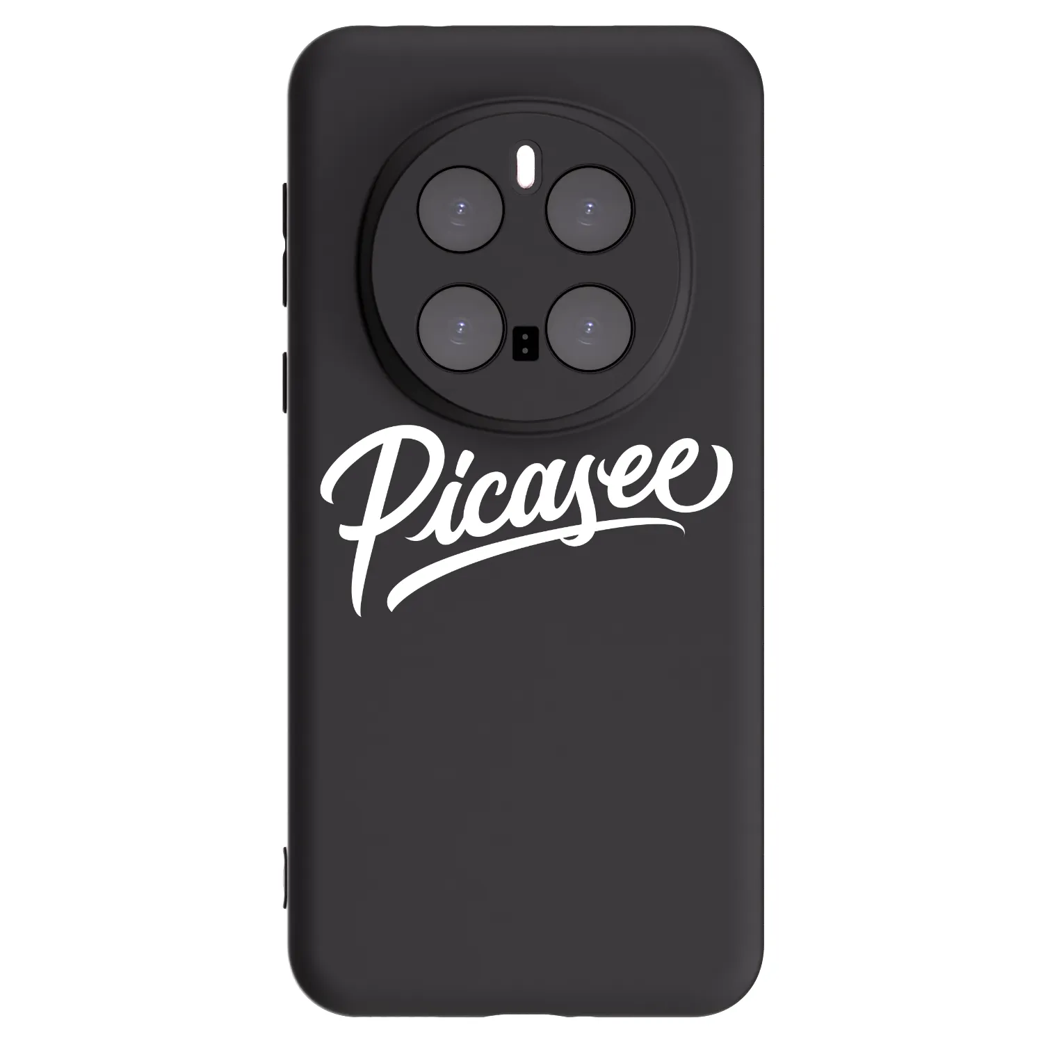 Picasee silikonski črni ovitek za Honor Magic7 Pro 5G - Picasee - old logo - white