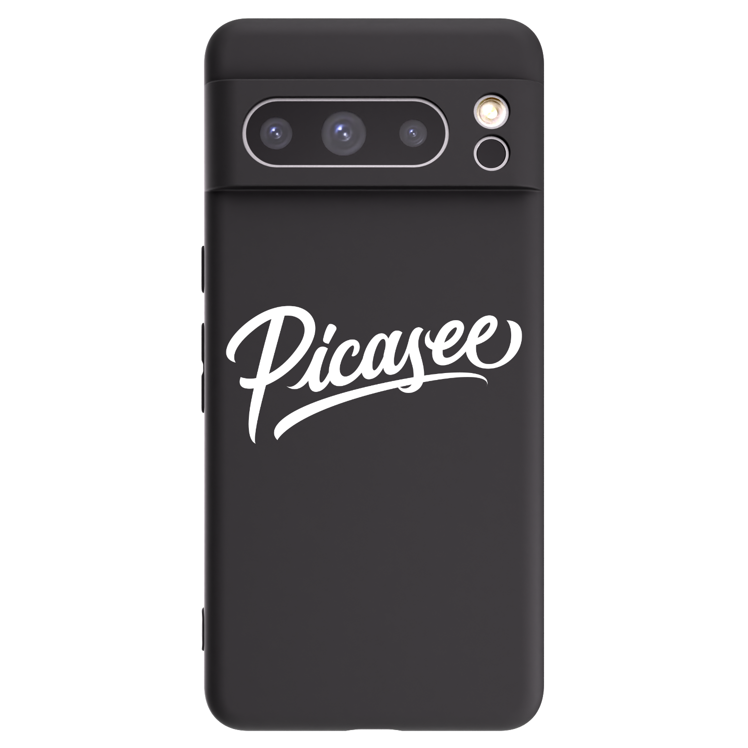 Picasee silikonski črni ovitek za Google Pixel 8 Pro - Picasee - old logo - white