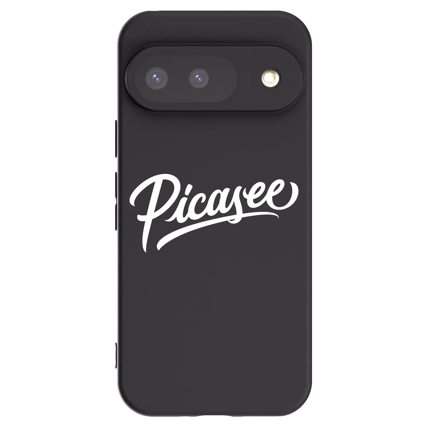 Picasee silikonski črni ovitek za Google Pixel 9 - Picasee - old logo - white