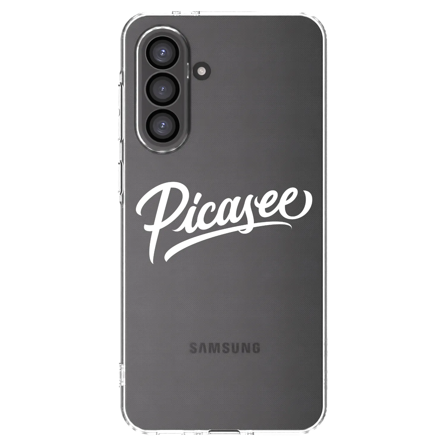 Picasee silikonski prozorni ovitek za Samsung Galaxy A56 5G A566B - Picasee - old logo - white
