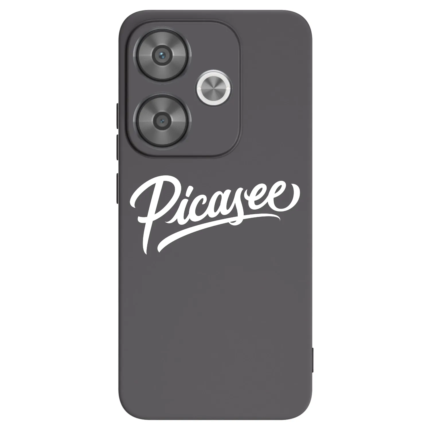 Picasee silikonski črni ovitek za Xiaomi Poco F6 - Picasee - old logo - white