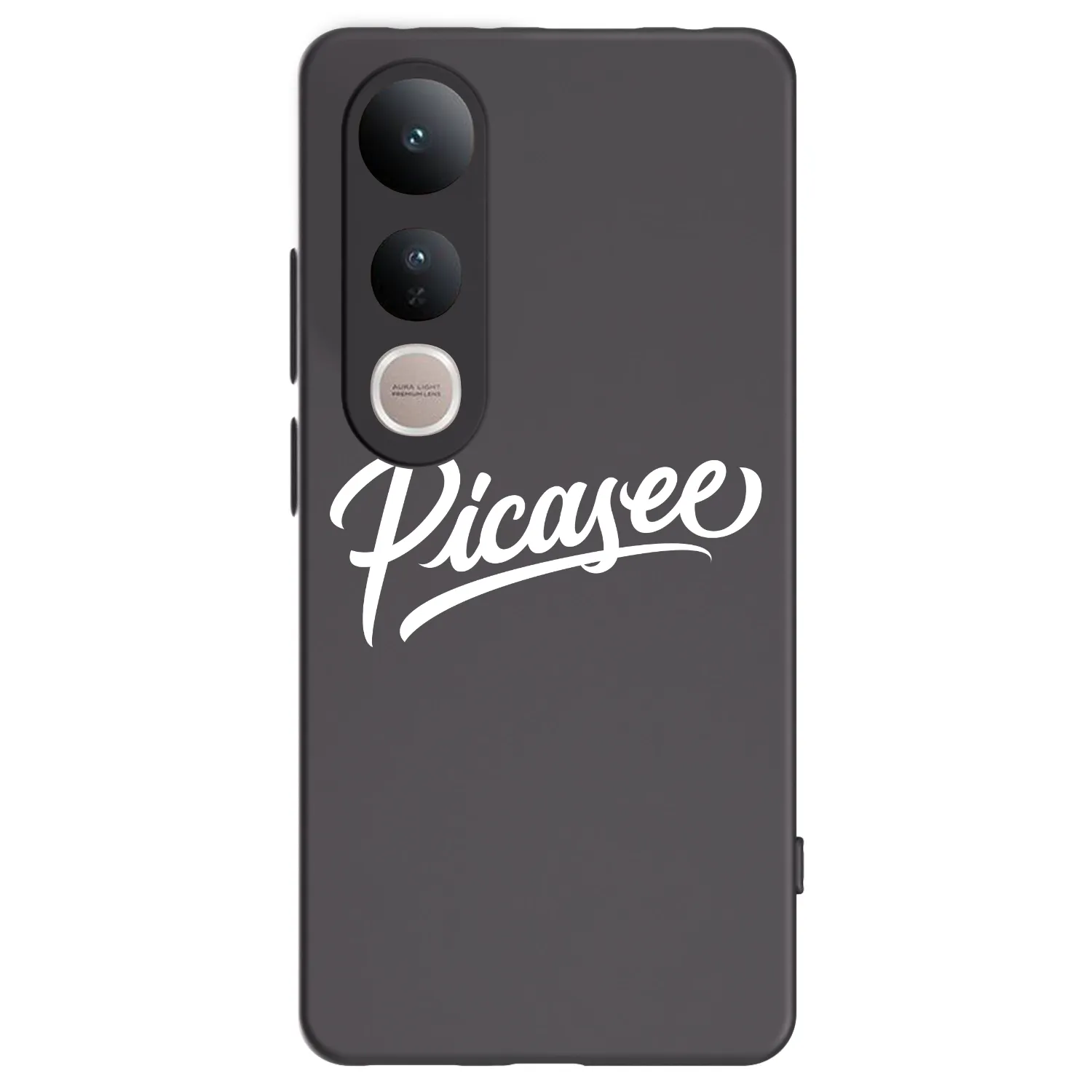Picasee silikonski črni ovitek za Vivo V50 Lite 5G - Picasee - old logo - white
