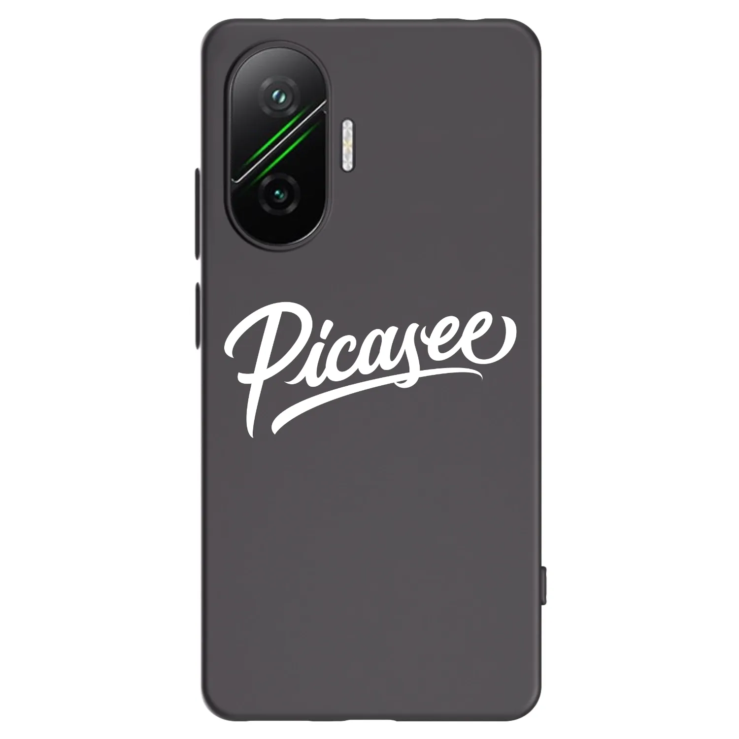 Picasee silikonski črni ovitek za Xiaomi Poco F7 Pro 5G - Picasee - old logo - white