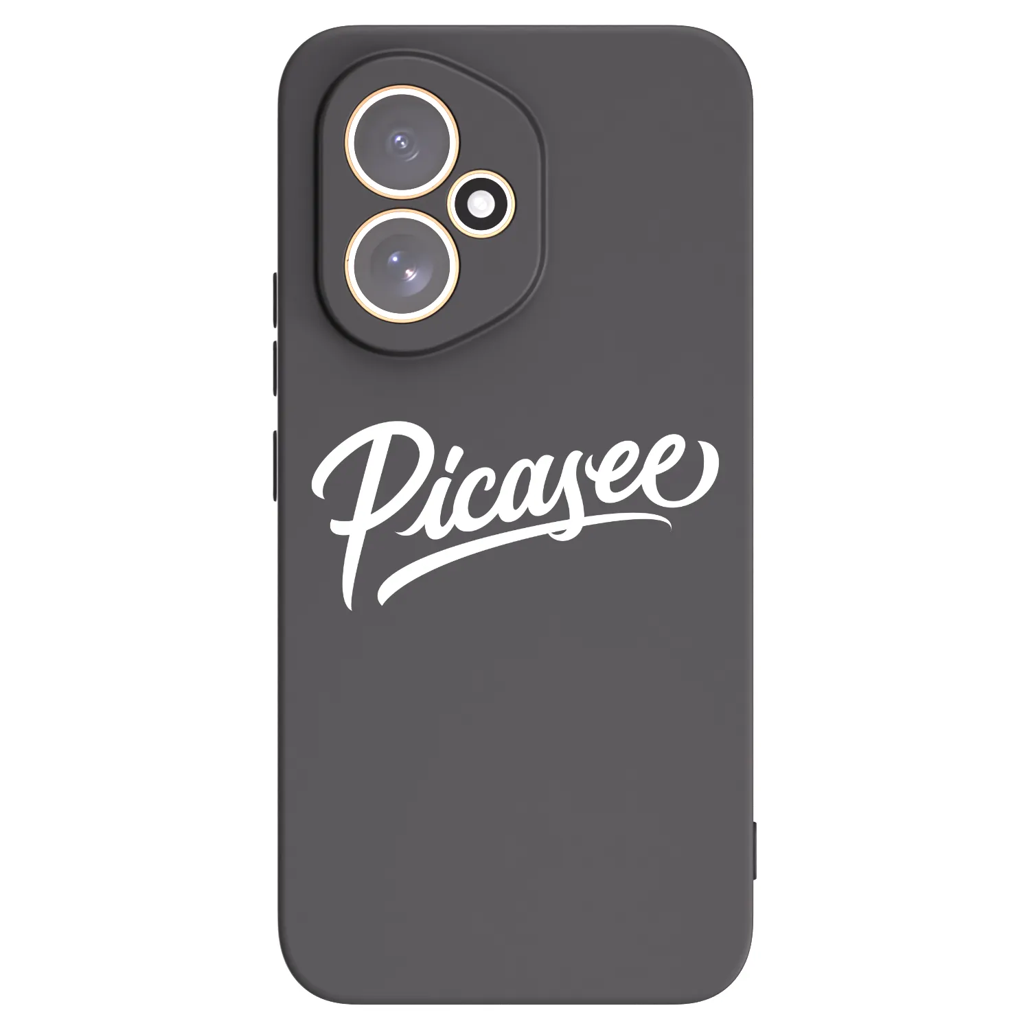 Picasee silikonski črni ovitek za Honor 400 5G - Picasee - old logo - white