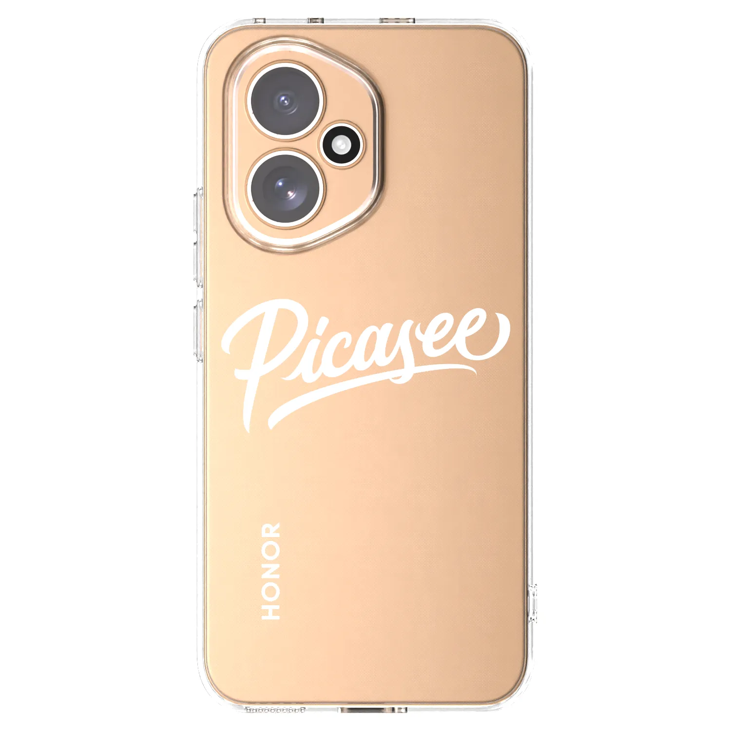 Picasee silikonski prozorni ovitek za Honor 400 5G - Picasee - old logo - white