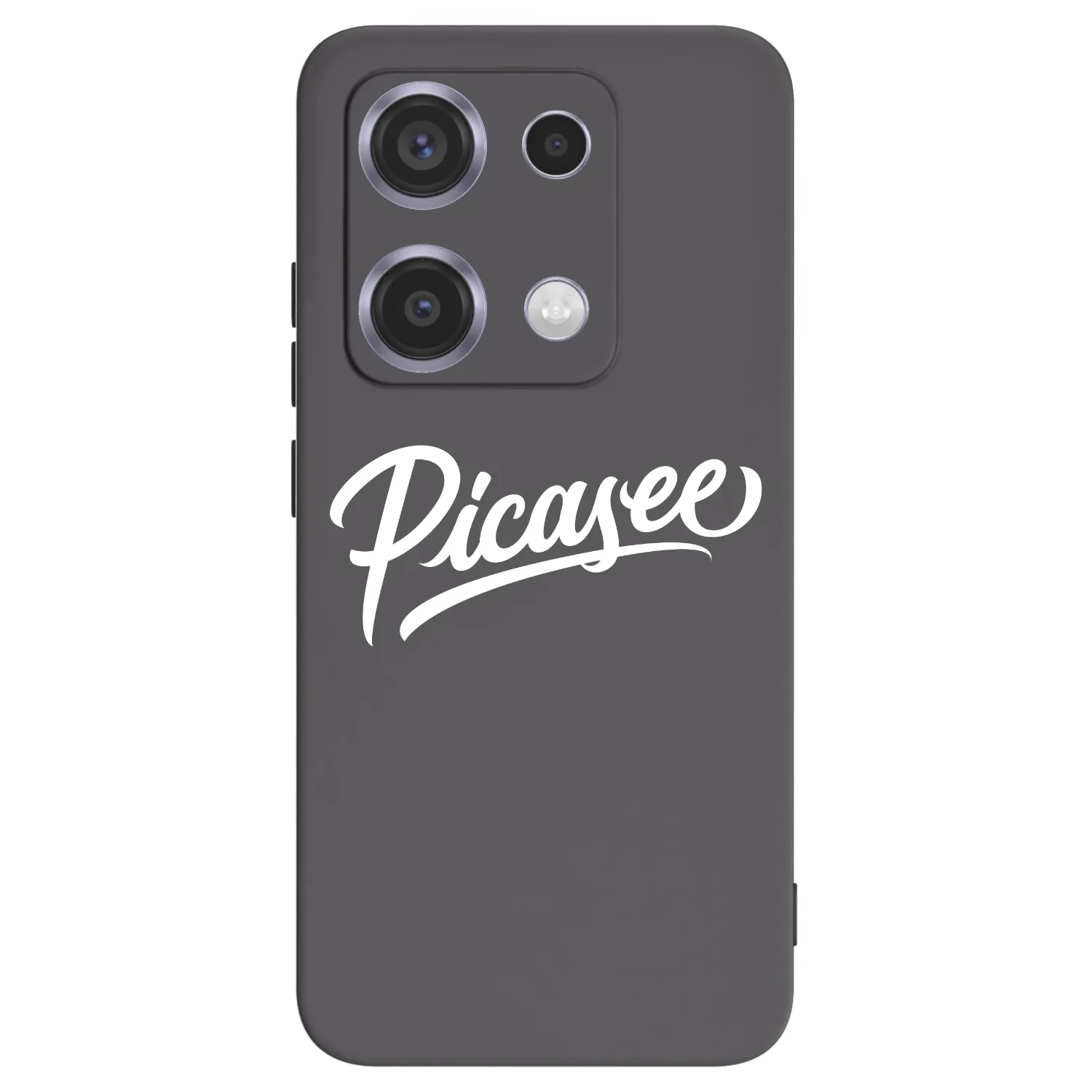 Picasee silikonski črni ovitek za Xiaomi Redmi Note 14S - Picasee - old logo - white