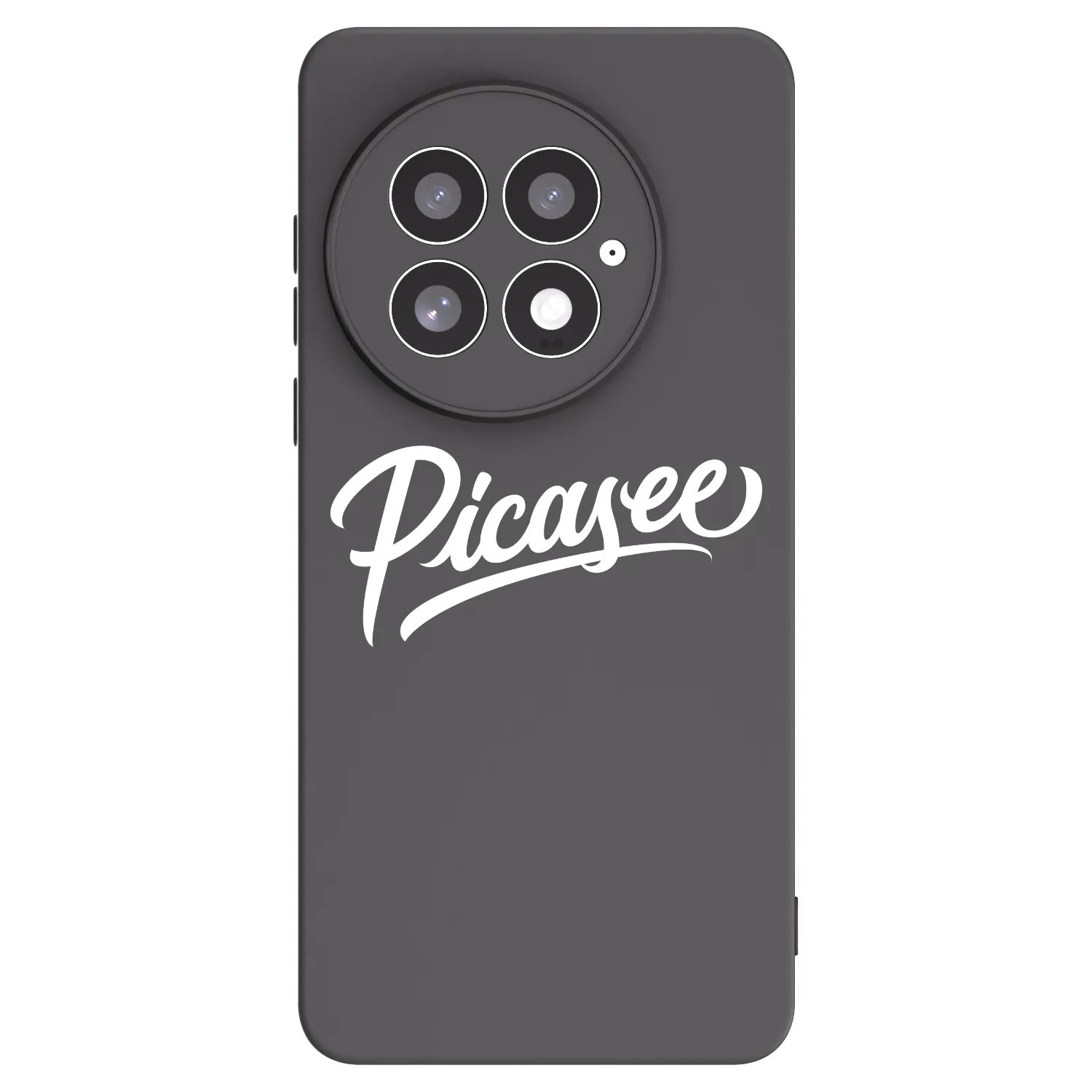 Picasee silikonski črni ovitek za OnePlus 13 5G - Picasee - old logo - white