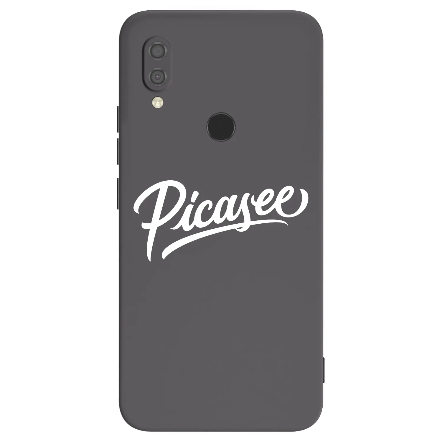 Picasee silikonski črni ovitek za Xiaomi Redmi 7 - Picasee - old logo - white