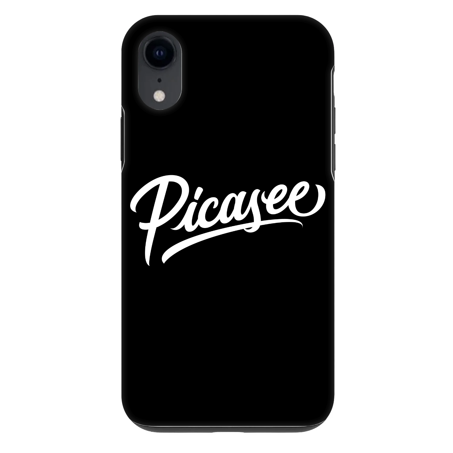 Picasee Fashion Case za Apple iPhone XR - Picasee - old logo - white
