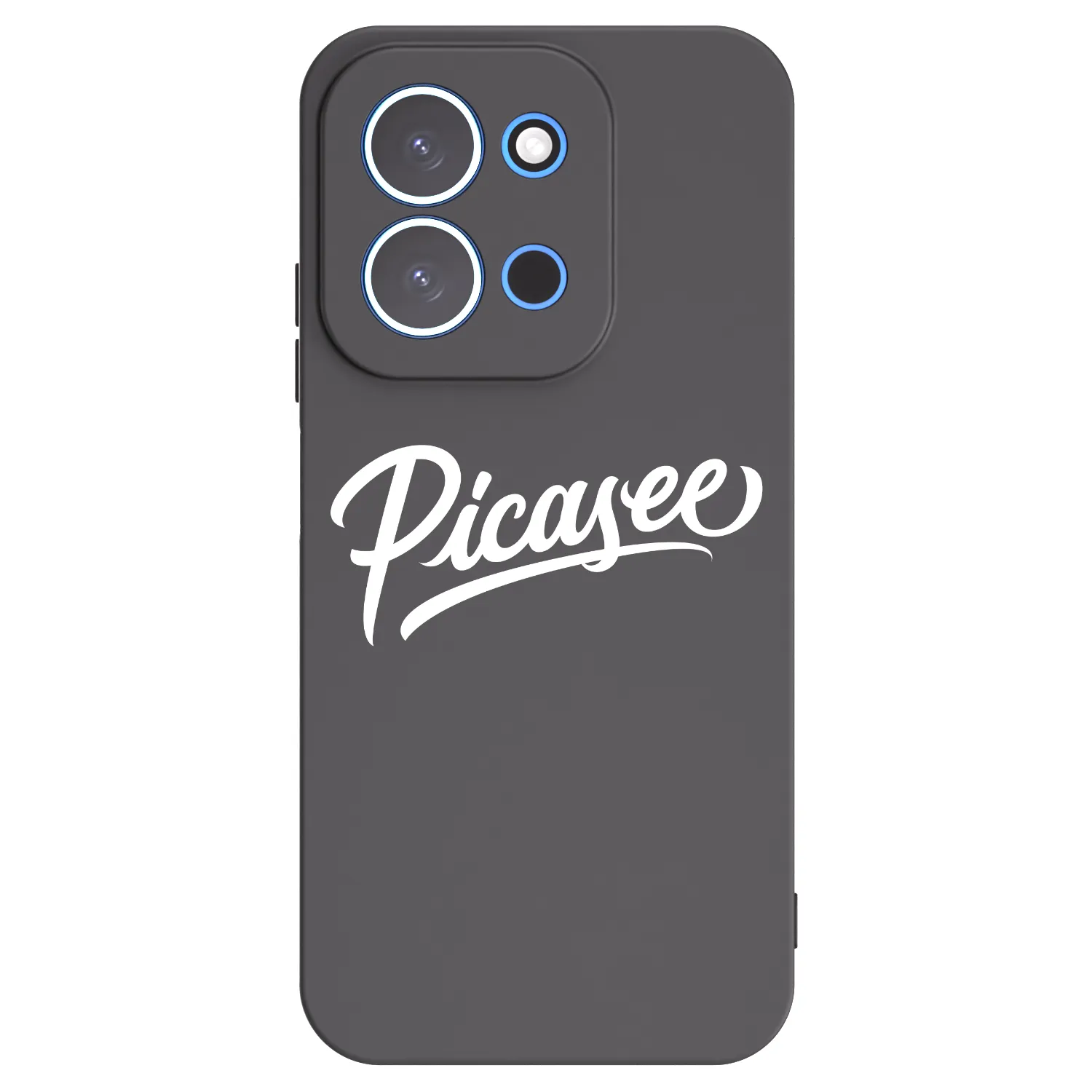 Picasee silikonski črni ovitek za Xiaomi Redmi 15C 4G - Picasee - old logo - white