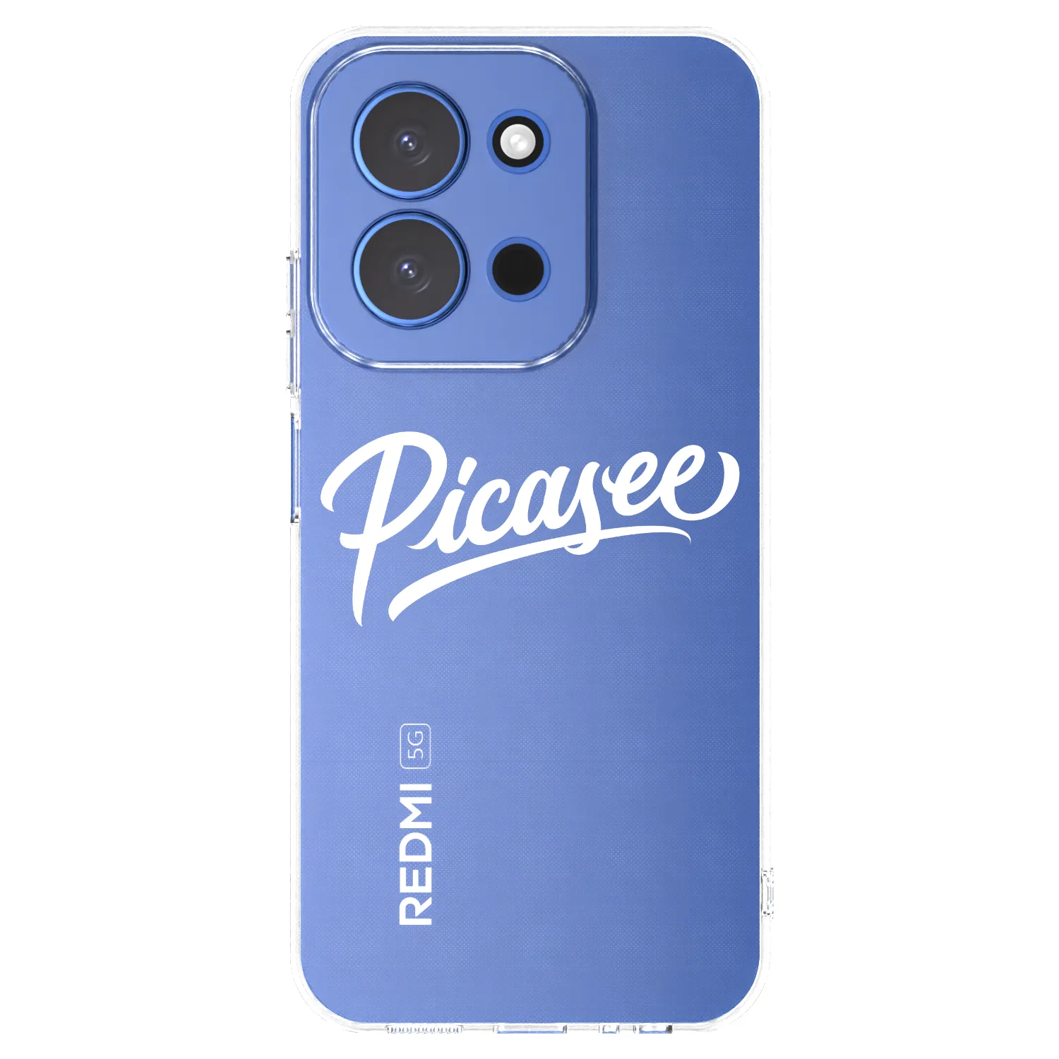 Picasee silikonski prozorni ovitek za Xiaomi Redmi 15C 4G - Picasee - old logo - white