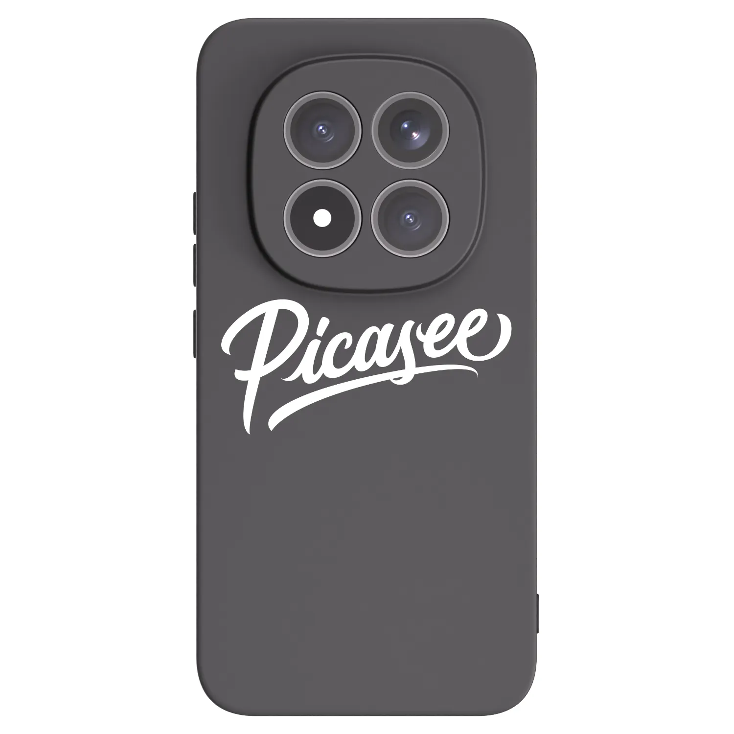 Picasee silikonski črni ovitek za Xiaomi Redmi Note 15 Pro+ - Picasee - old logo - white