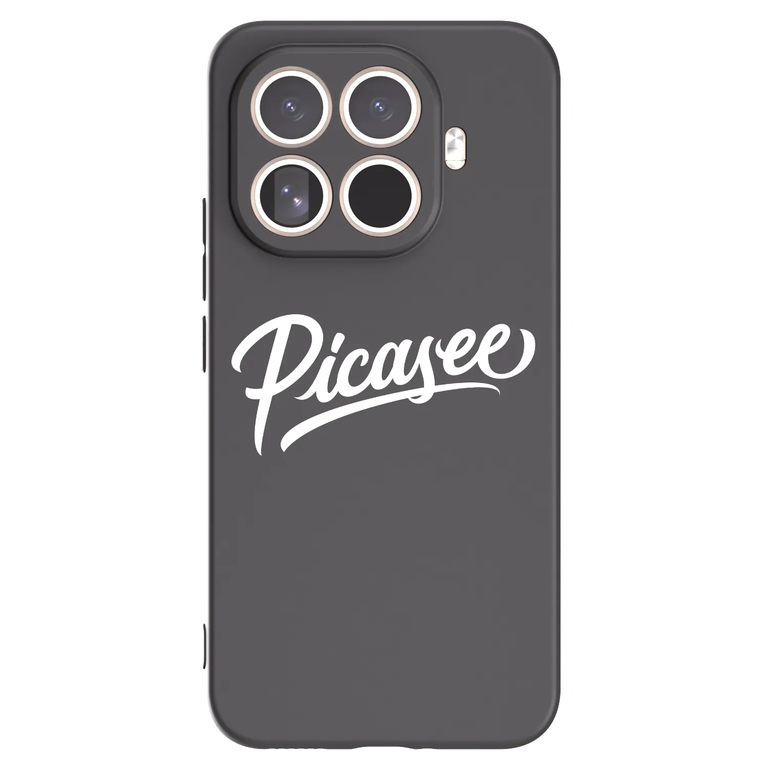Picasee silikonski črni ovitek za Xiaomi 15T Pro - Picasee - old logo - white