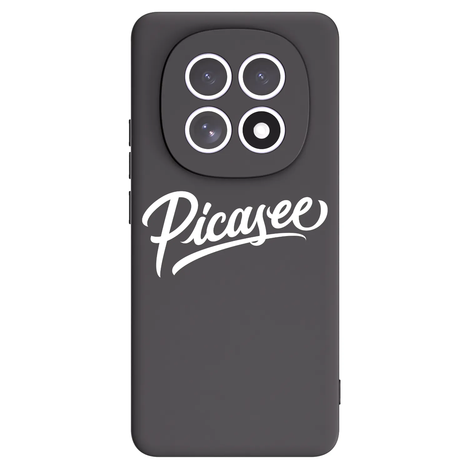 Picasee silikonski črni ovitek za Xiaomi Redmi Note 15 - Picasee - old logo - white