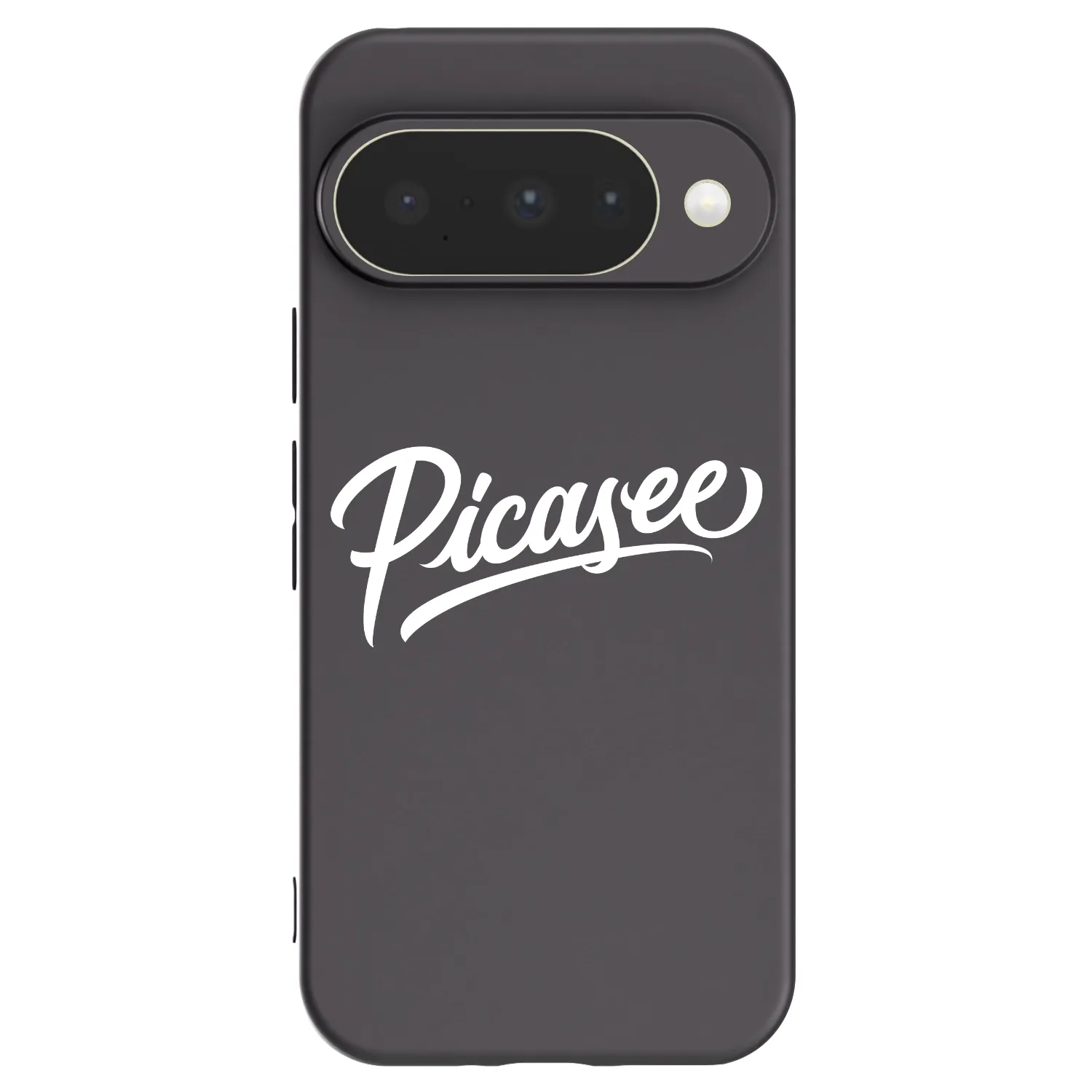 Picasee silikonski črni ovitek za Google Pixel 10 - Picasee - old logo - white