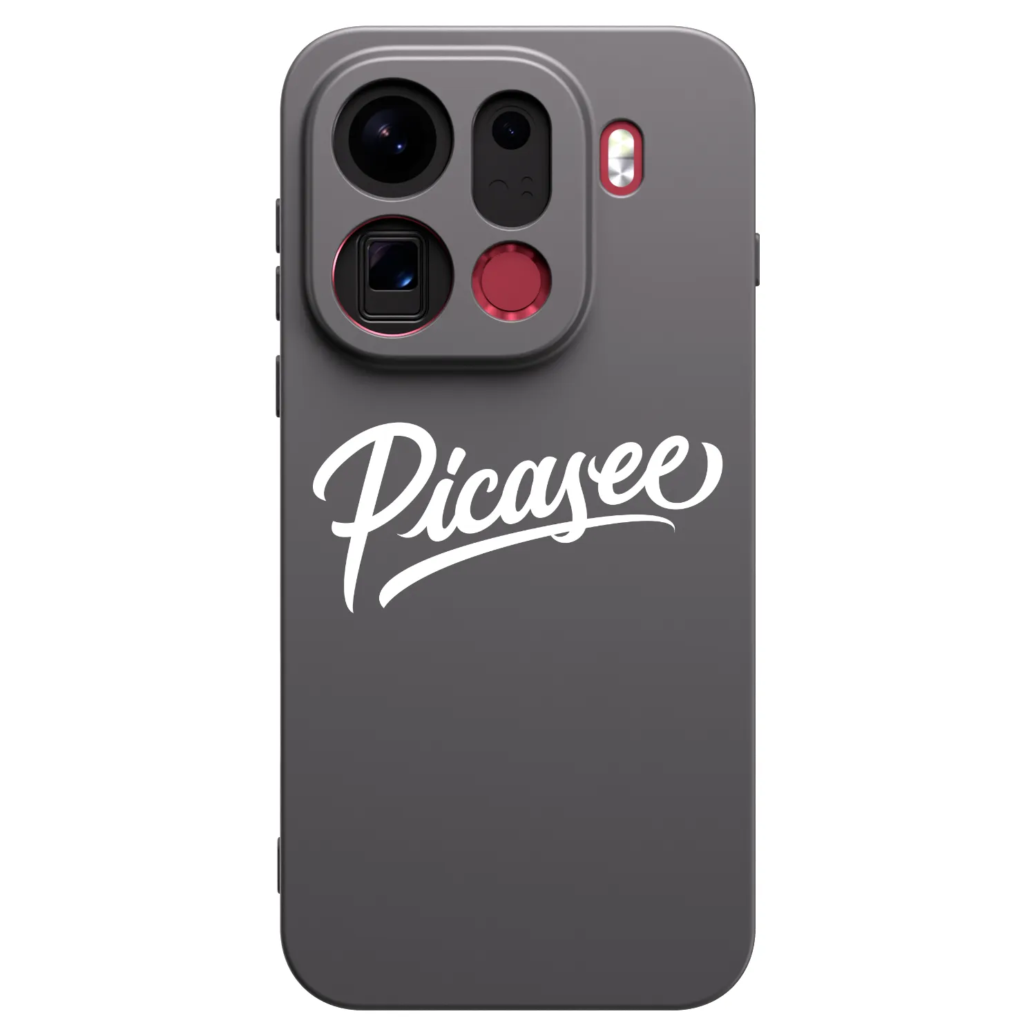 Picasee silikonski črni ovitek za OPPO Find X9 Pro - Picasee - old logo - white