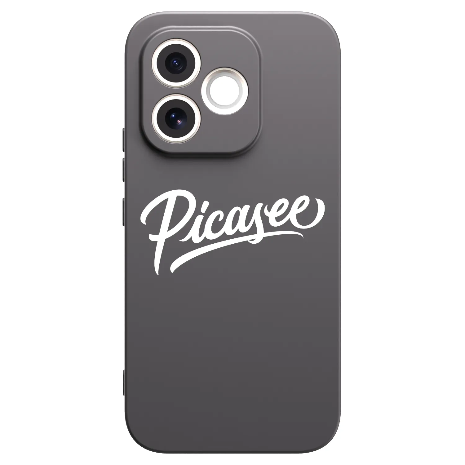 Picasee silikonski črni ovitek za Honor 600 Lite - Picasee - old logo - white