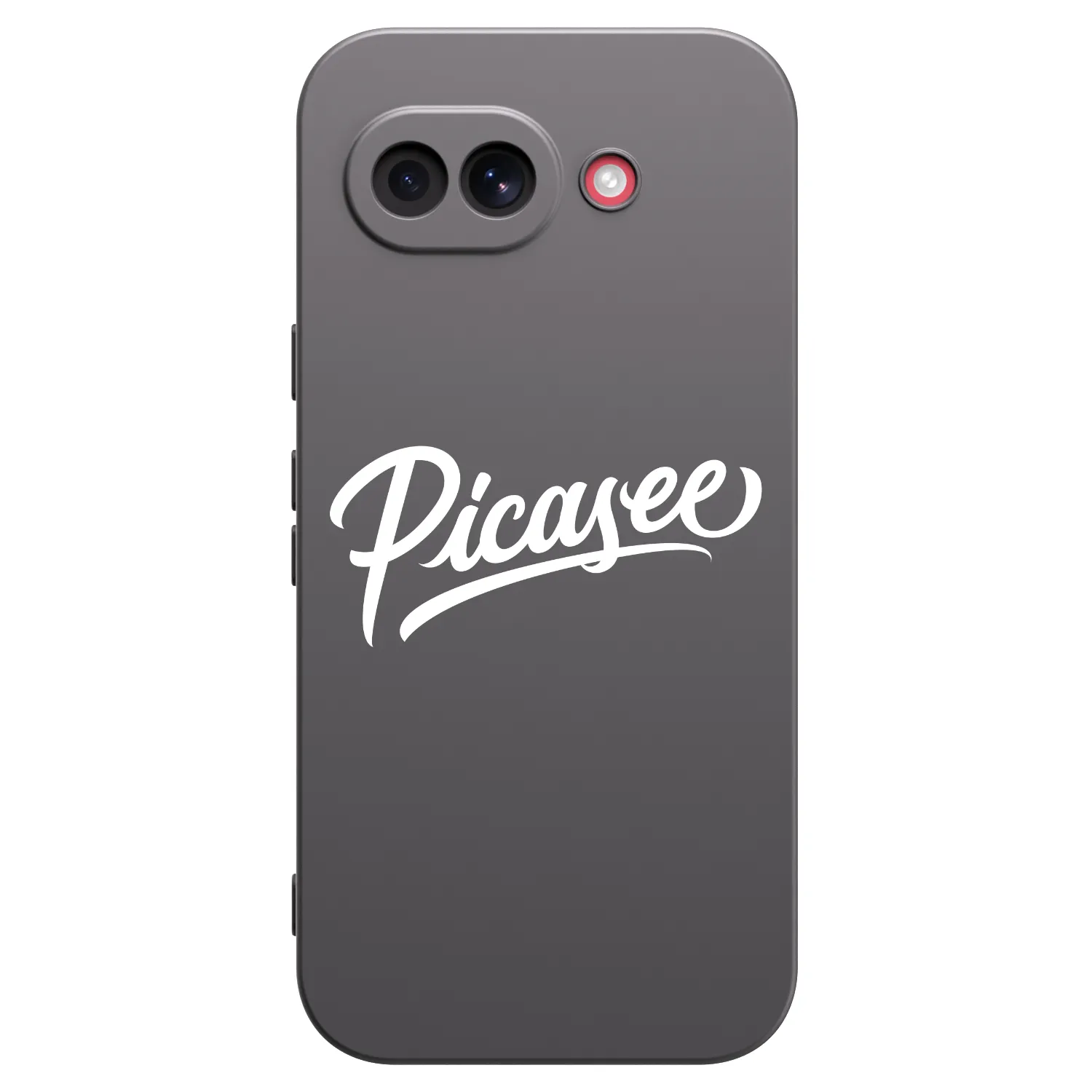 Picasee silikonski črni ovitek za Google Pixel 10a - Picasee - old logo - white