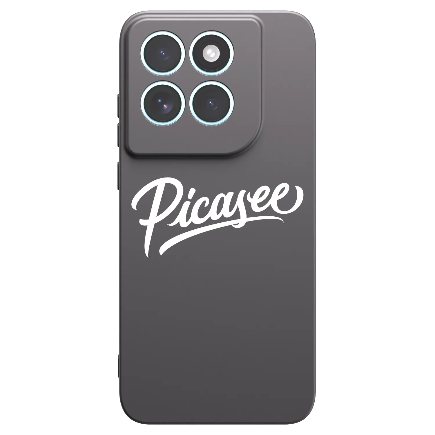 Picasee silikonski črni ovitek za Motorola Edge 70 Fusion - Picasee - old logo - white