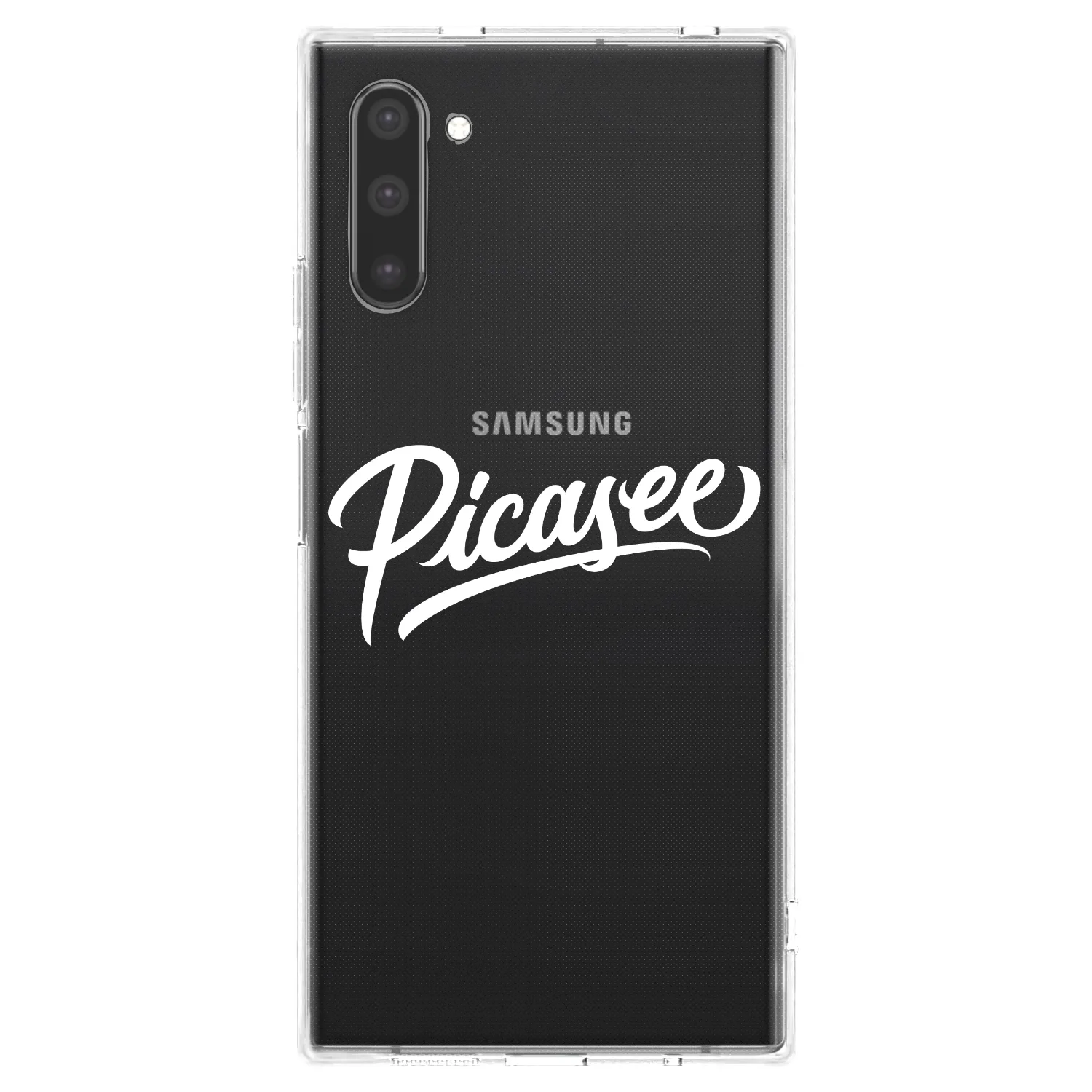 Picasee silikonski prozorni ovitek za Samsung Galaxy Note 10 N970F - Picasee - old logo - white