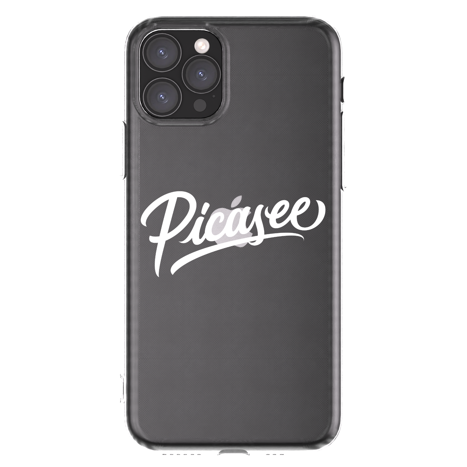 Picasee silikonski prozorni ovitek za Apple iPhone 11 Pro - Picasee - old logo - white
